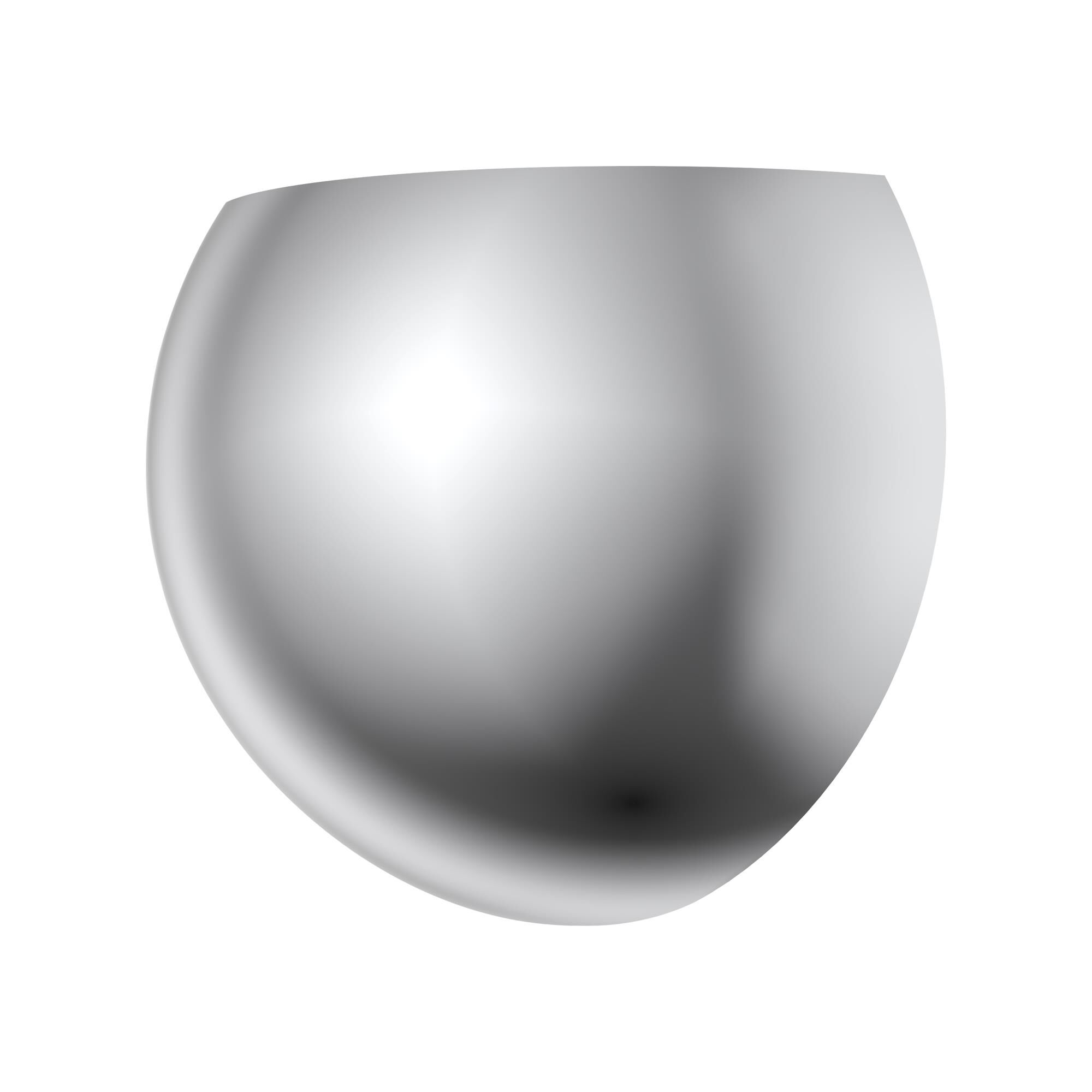 Shown in Polished Chrome finish and Polished Chrome with White Inside shade