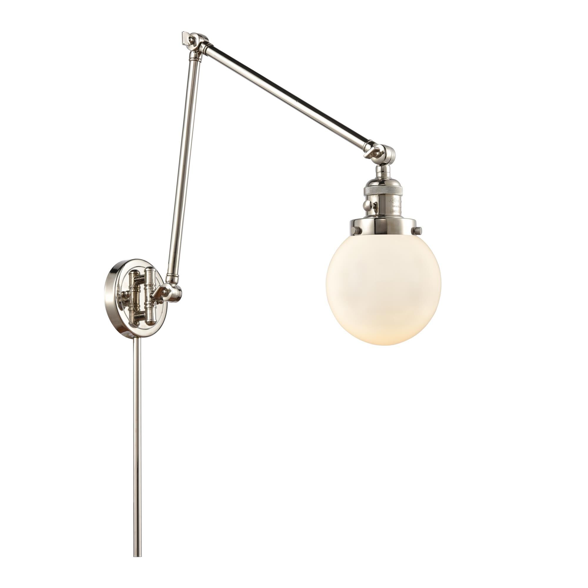 Bruno Marashlian Beacon Wall Swing Lamp by Innovations Lighting