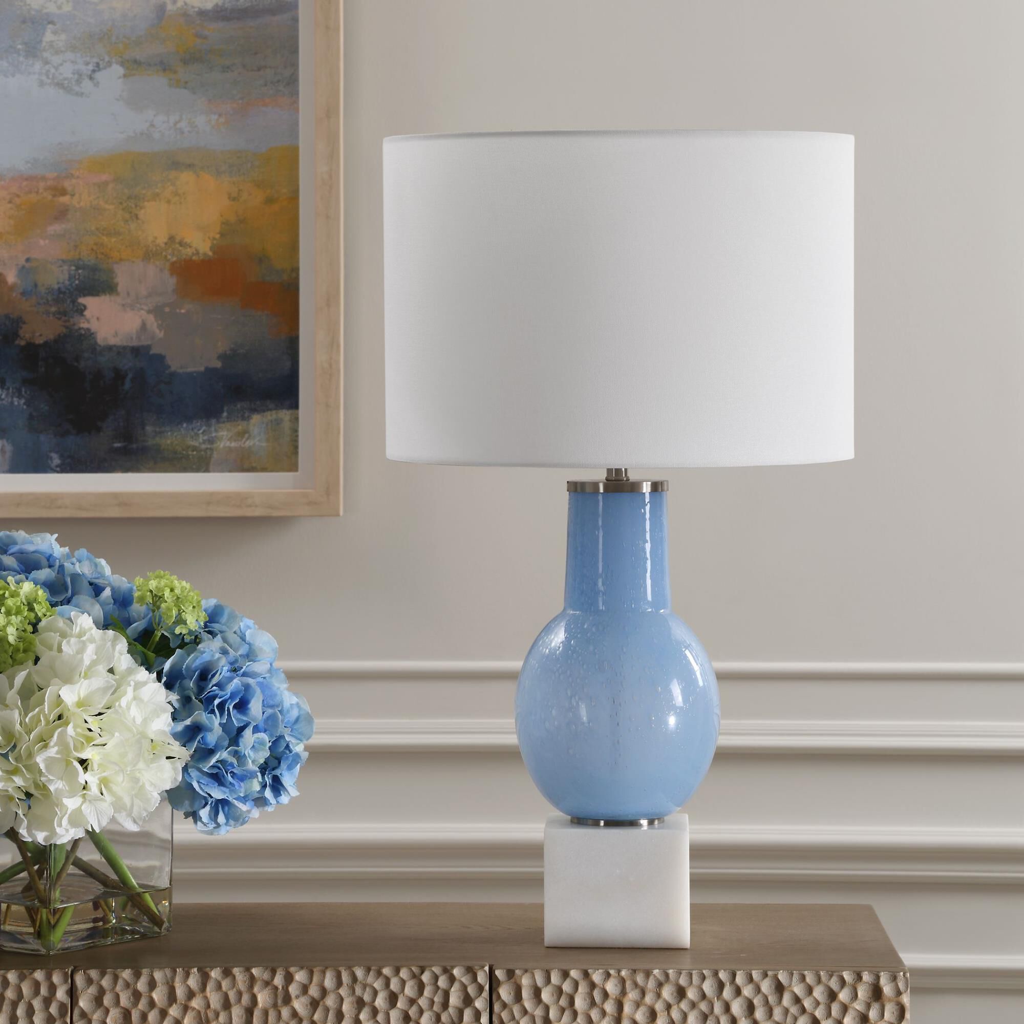 Carolyn Kinder Clear Sky 28 Inch Table Lamp by Uttermost