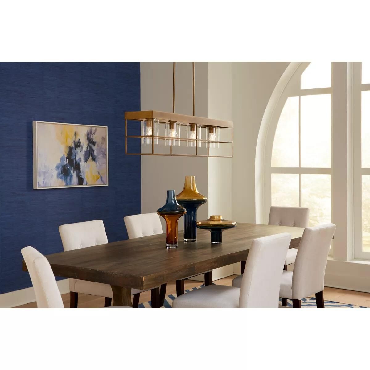 Burgess 42 Inch 4 Light Linear Suspension Light by Progress Lighting