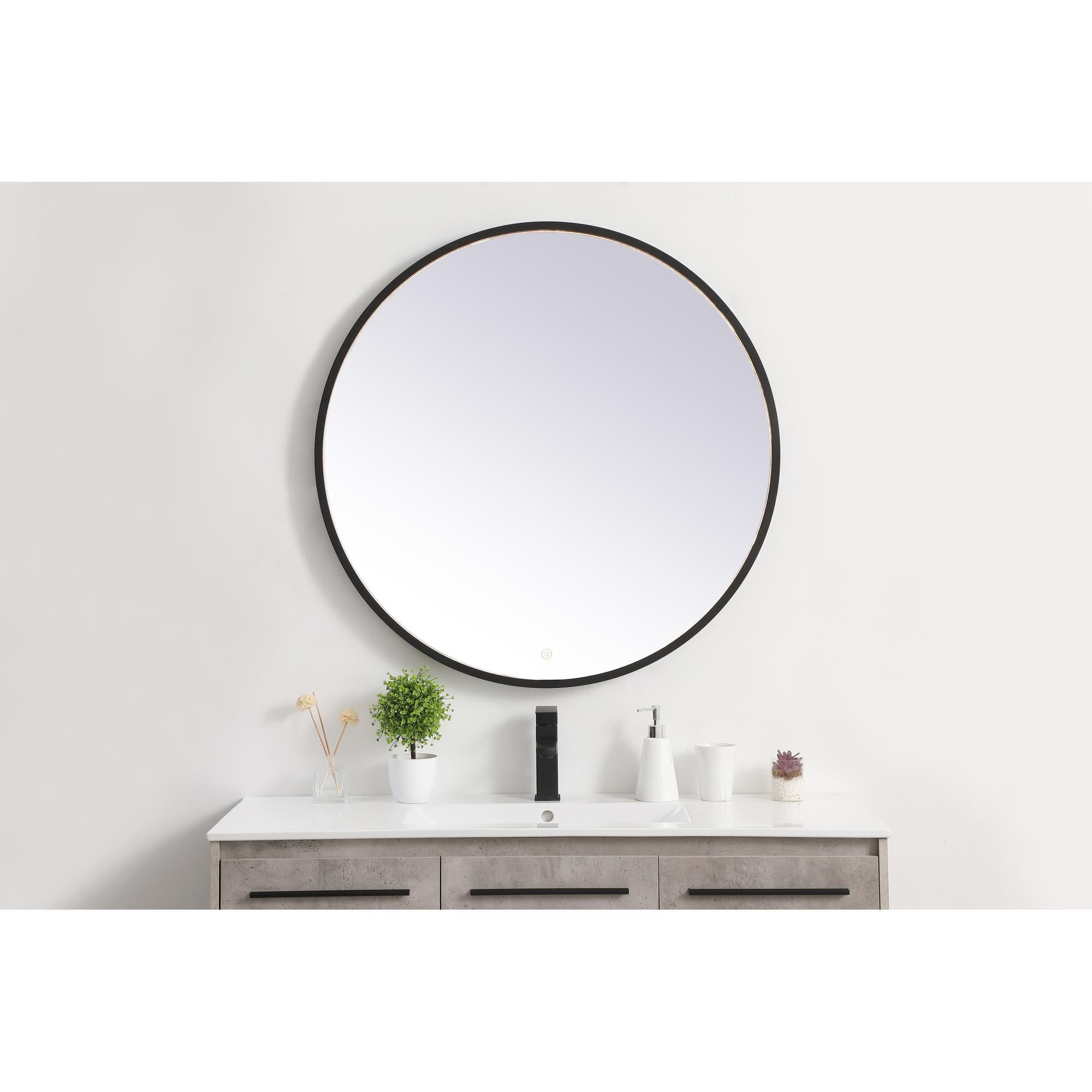 Shown in Black finish