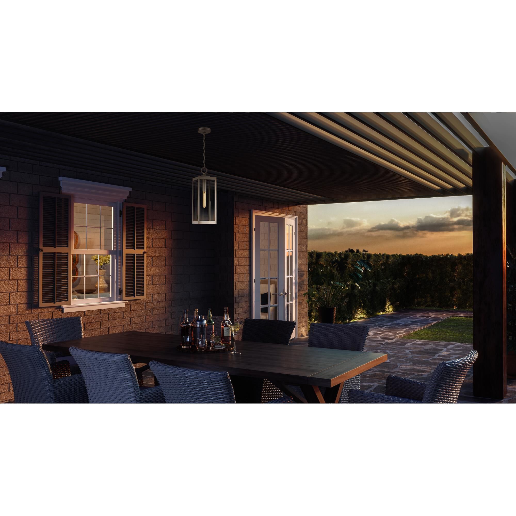 Quoizel 20 Inch Tall Outdoor Hanging Lantern