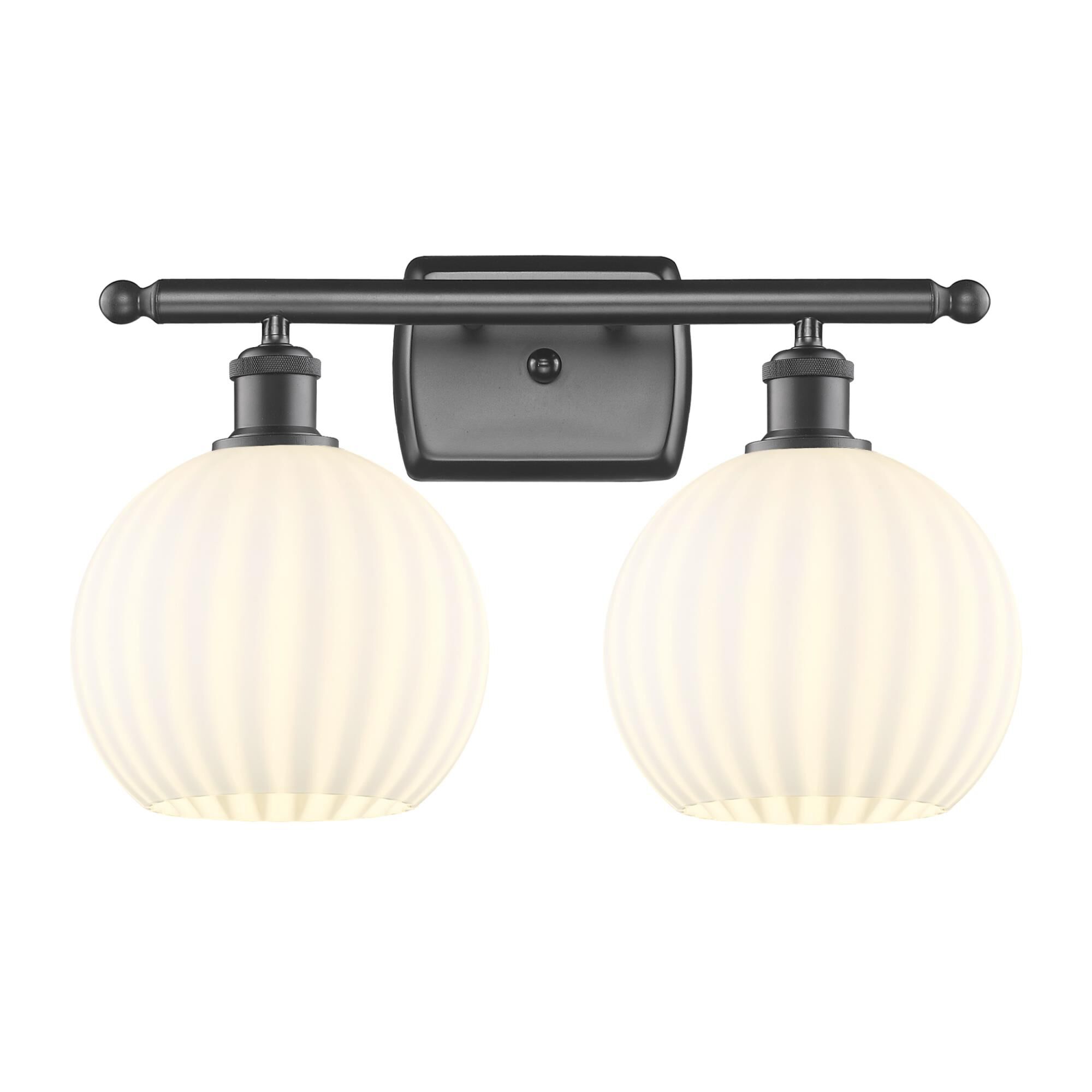 Bruno Marashlian White Venetian 18 Inch Bath Vanity Light by Innovations Lighting