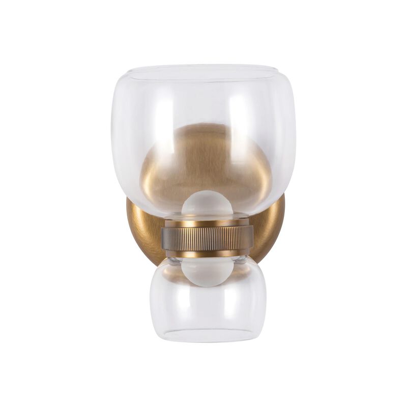 Elisa Carlucci Sutton 8 Inch Bath Vanity Light by Alora Lighting