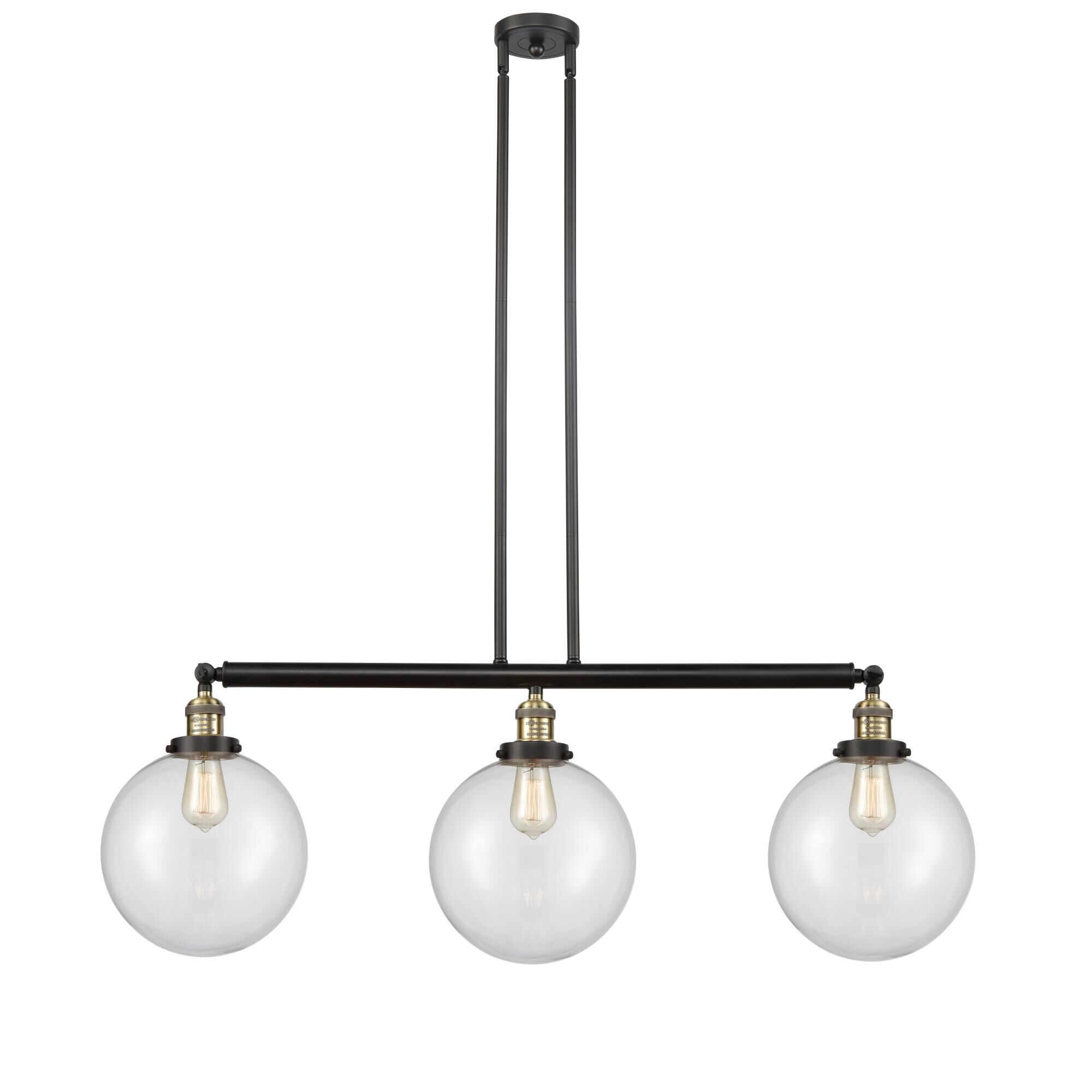 Bruno Marashlian X-Large Beacon 42 Inch 3 Light Linear Suspension Light by Innovations Lighting