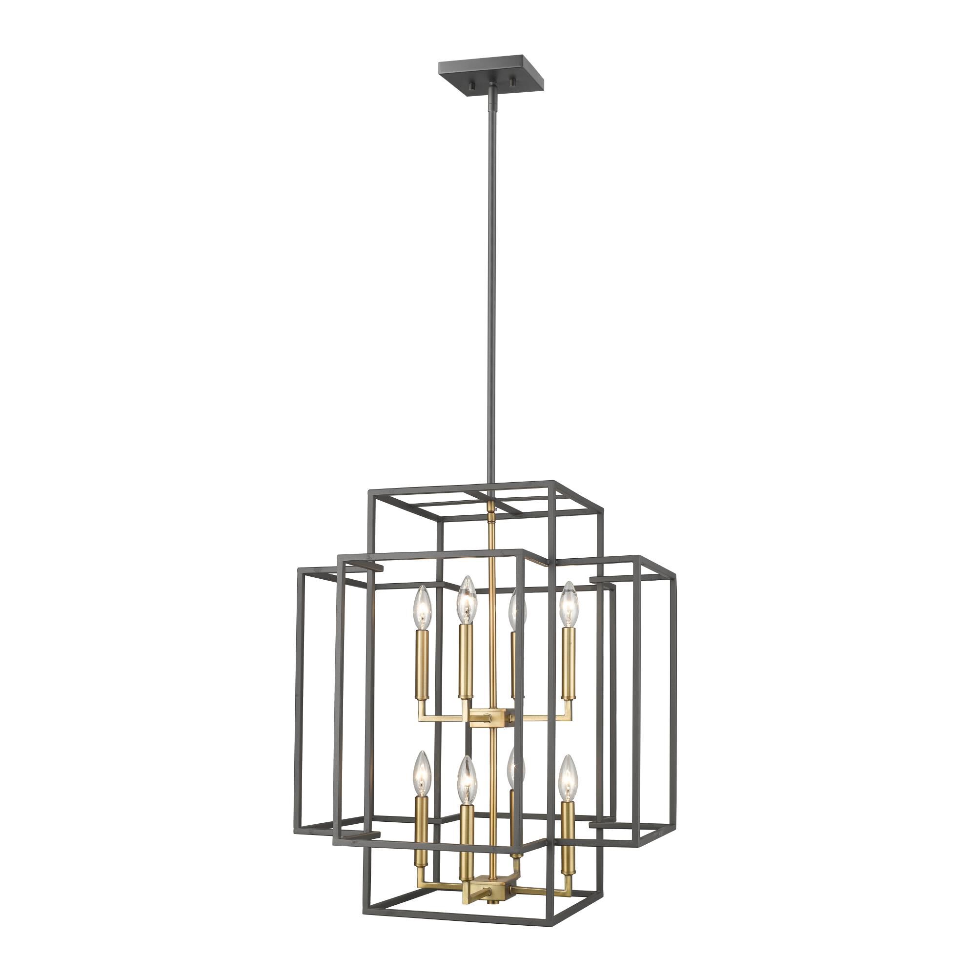Titania 22 Inch 8 Light Mini Chandelier by Z-Lite