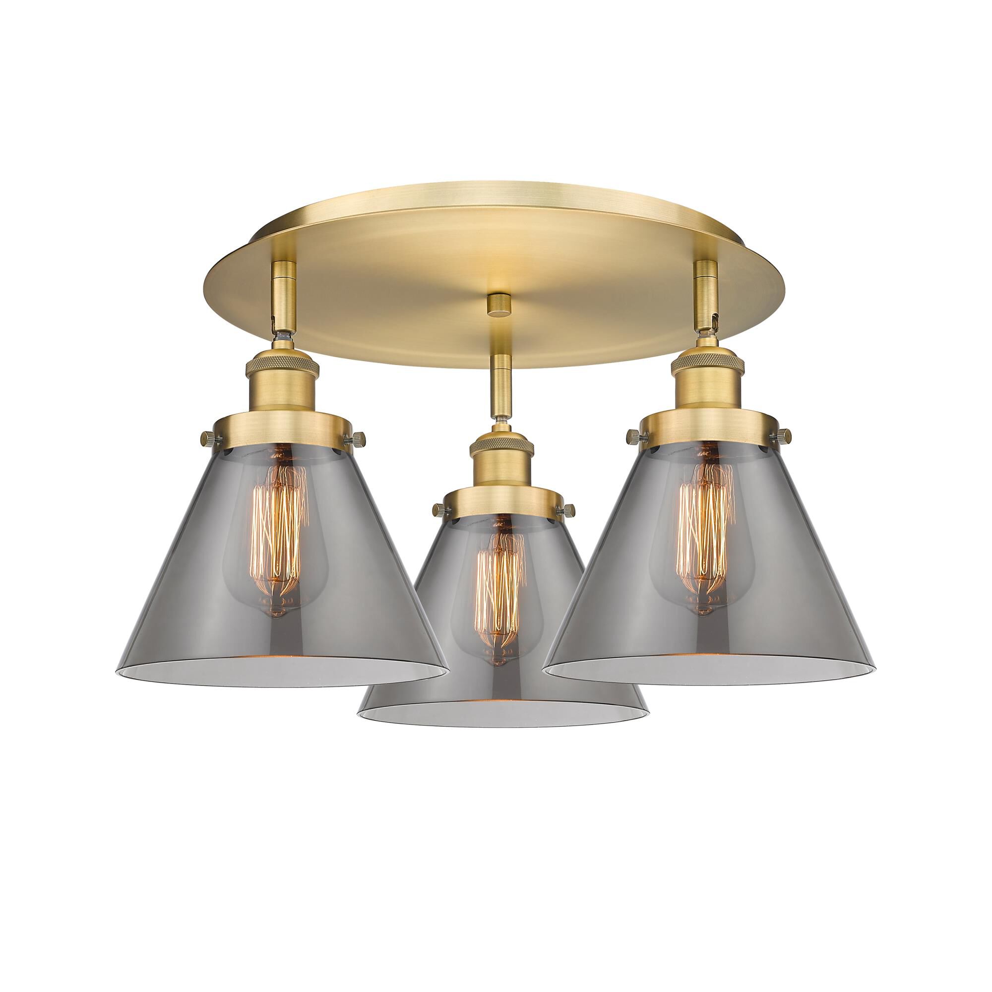 Bruno Marashlian Cone 20 Inch Flush Mount by Innovations Lighting