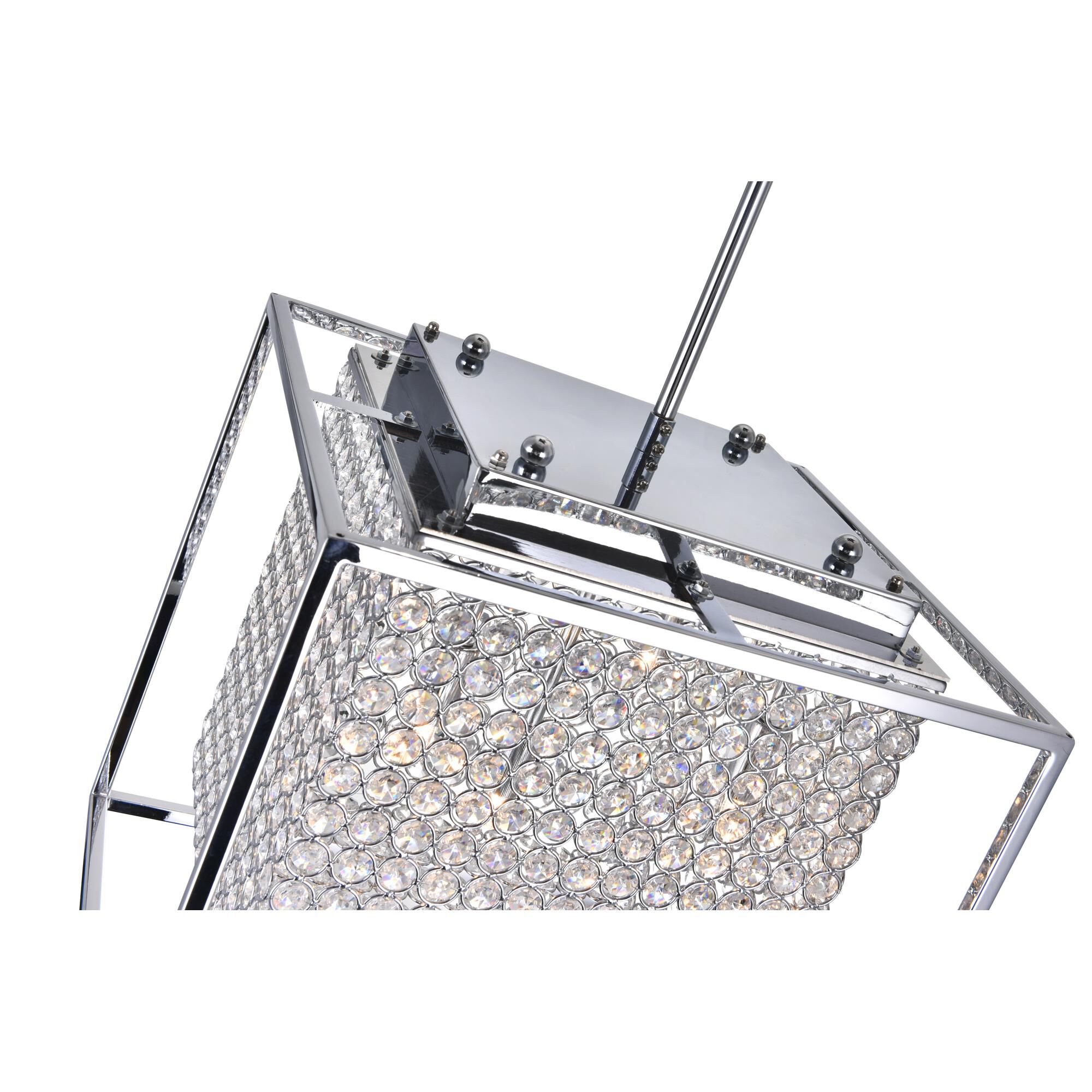 Cube 14 Inch Large Pendant by CWI Lighting
