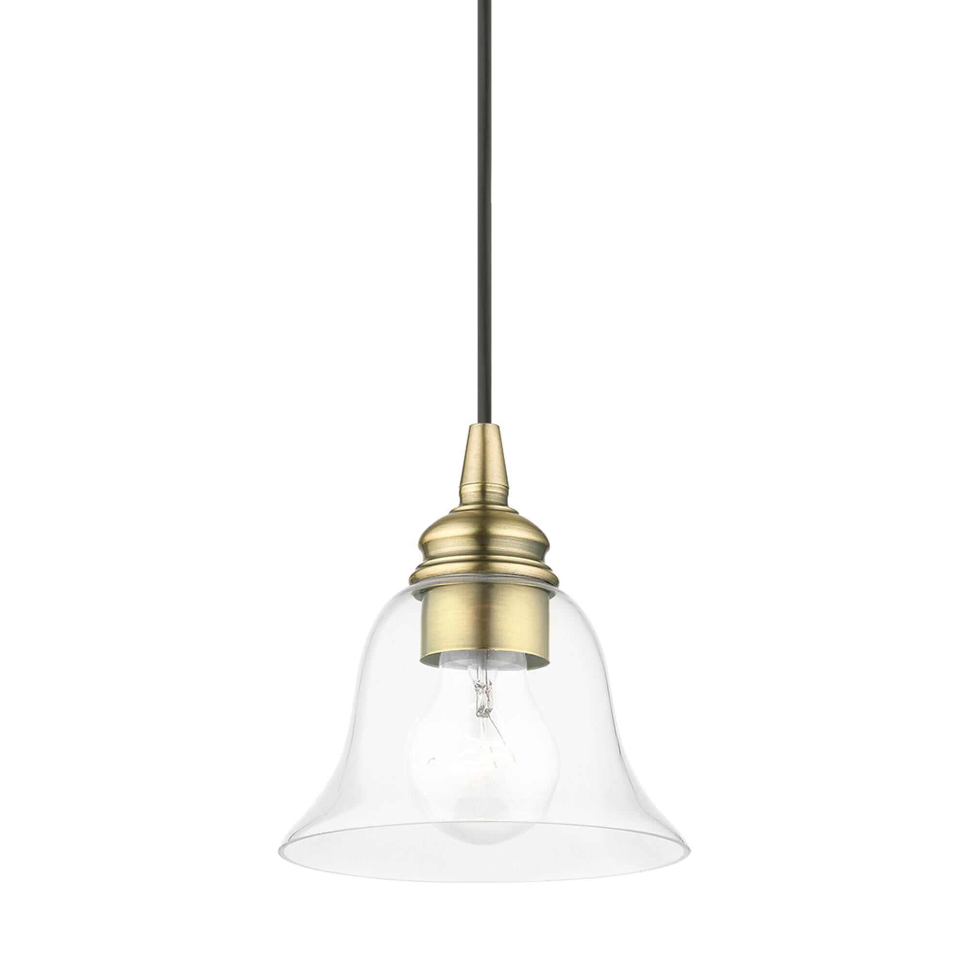 Livex Lighting Moreland 6 Inch Mini Pendant