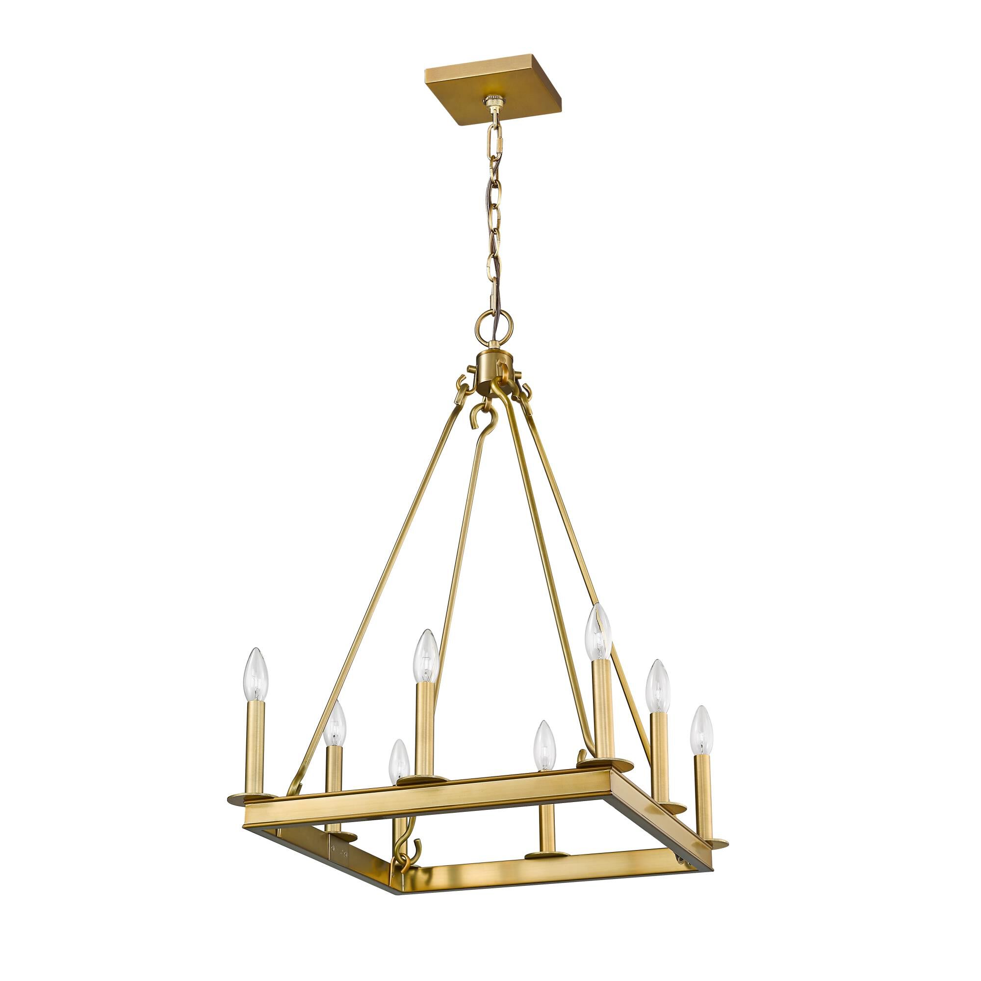 Barclay 20 Inch 8 Light Mini Chandelier by Z-Lite