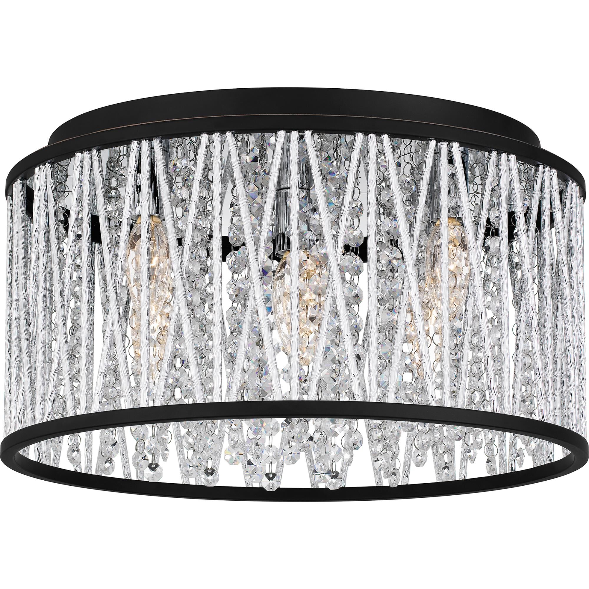 Shown in Matte Black finish and Clear Crystal Glass shade