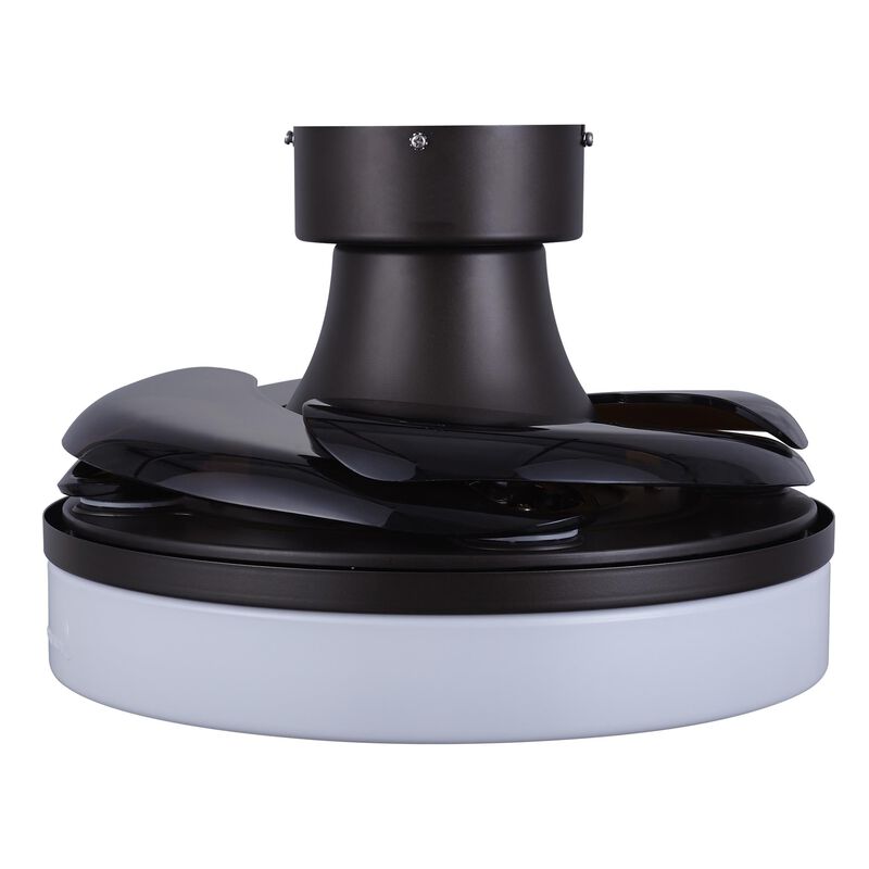 Orbit 36 Inch Flush Mount Fan with Light Kit by Beacon Lighting