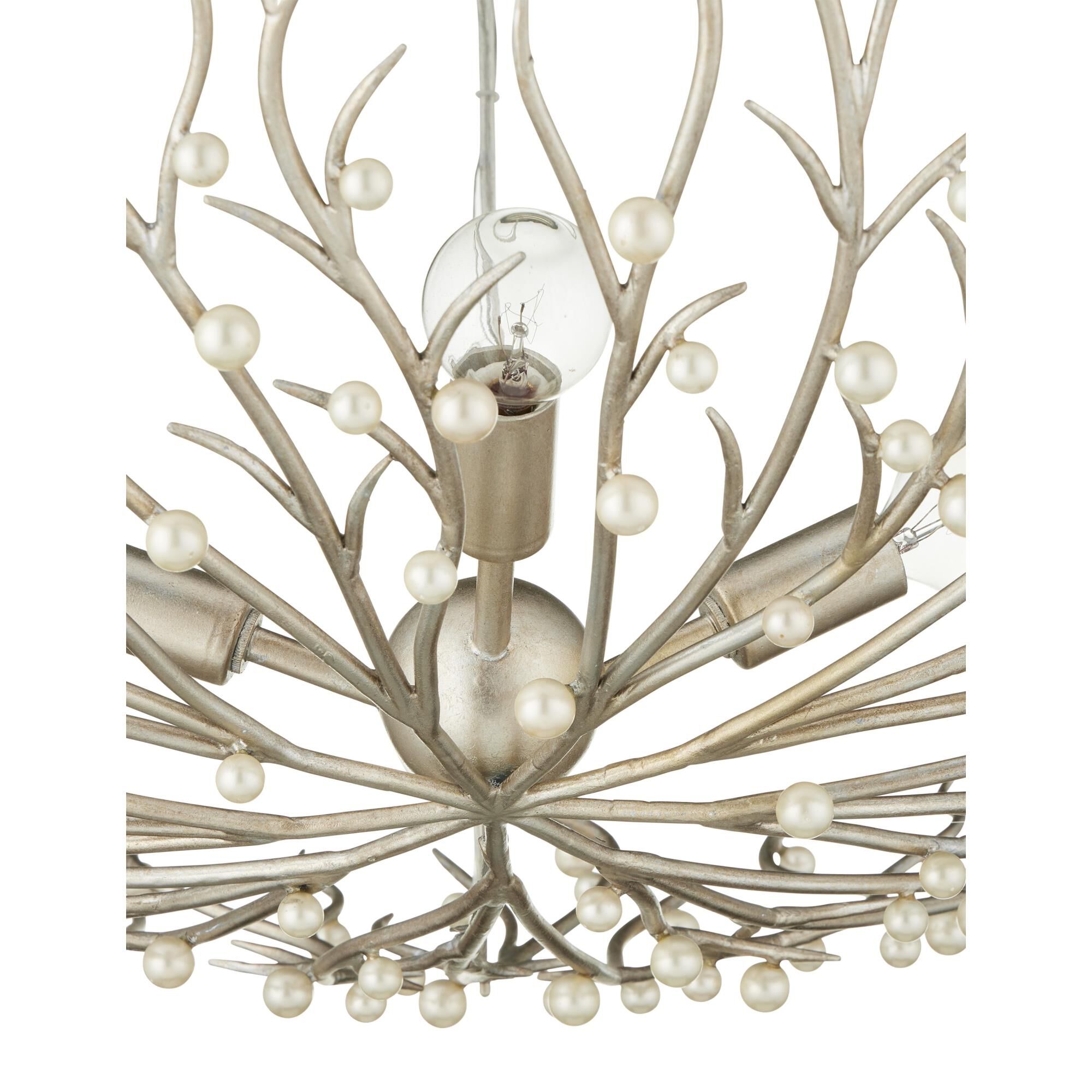 Aviva Stanoff Shinju 29 Inch Chandelier by Currey and Company