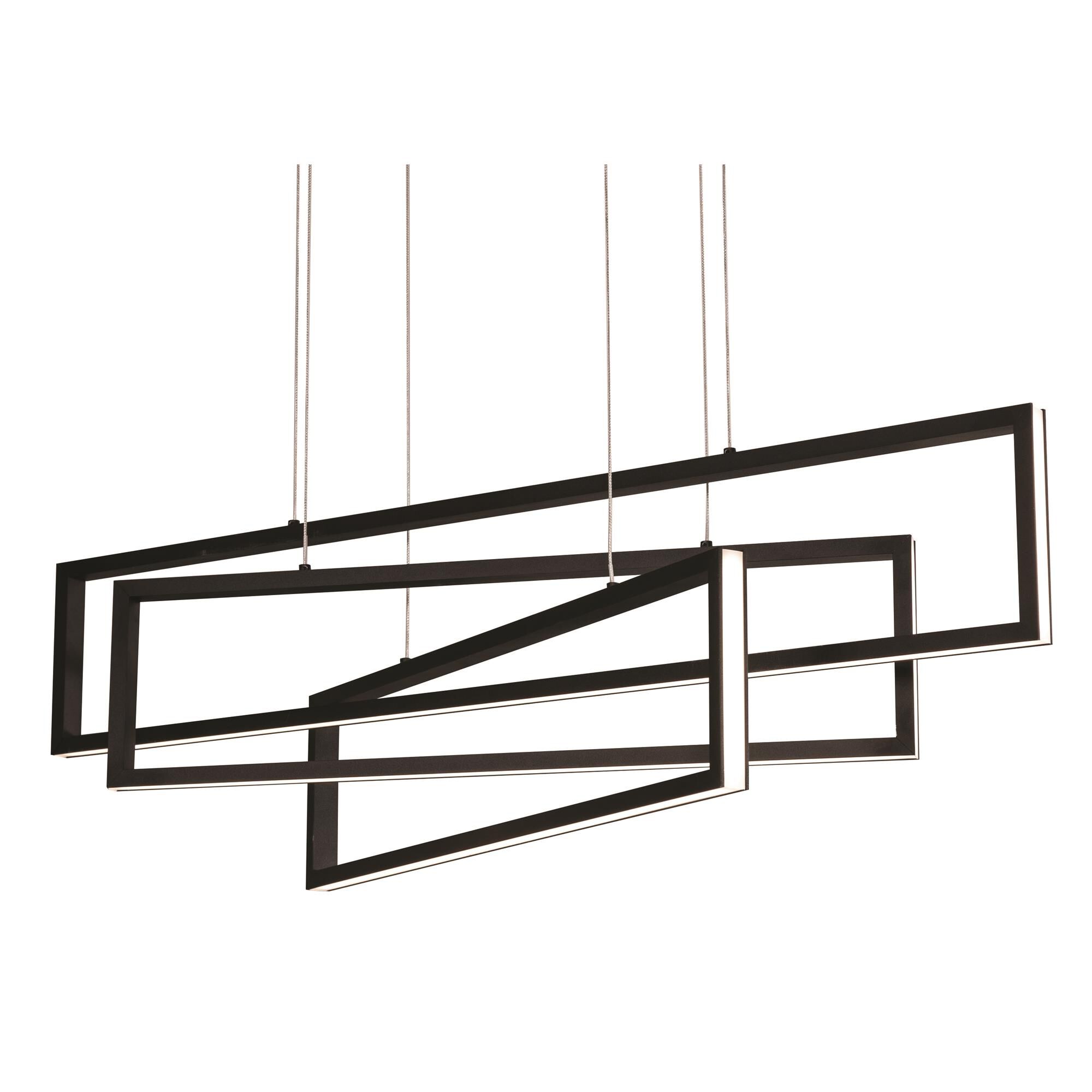 Shown in Black finish and Black Steel shade