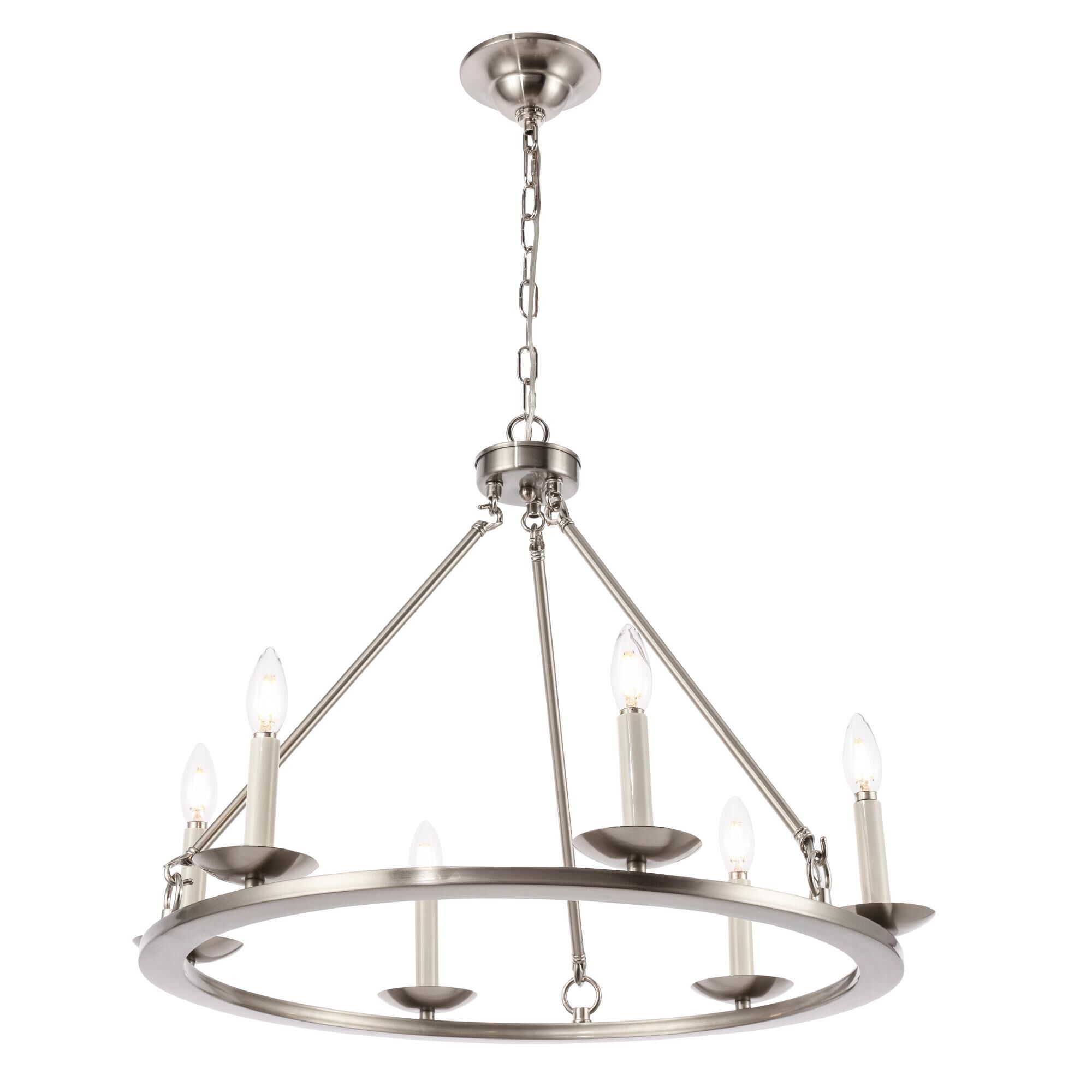 Shown in Burnished Nickel finish