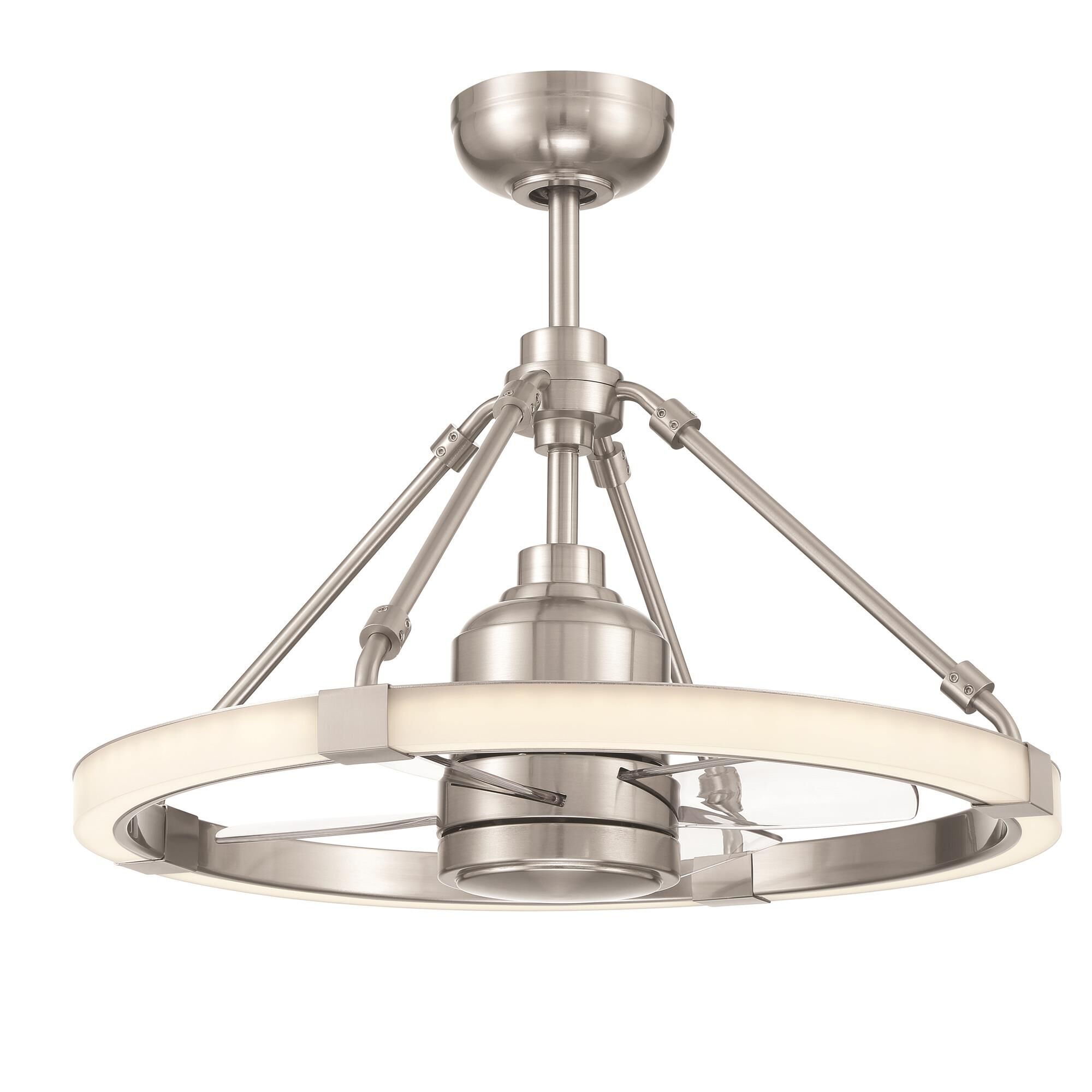 Levy 19 Inch Chandelier Ceiling Fan,