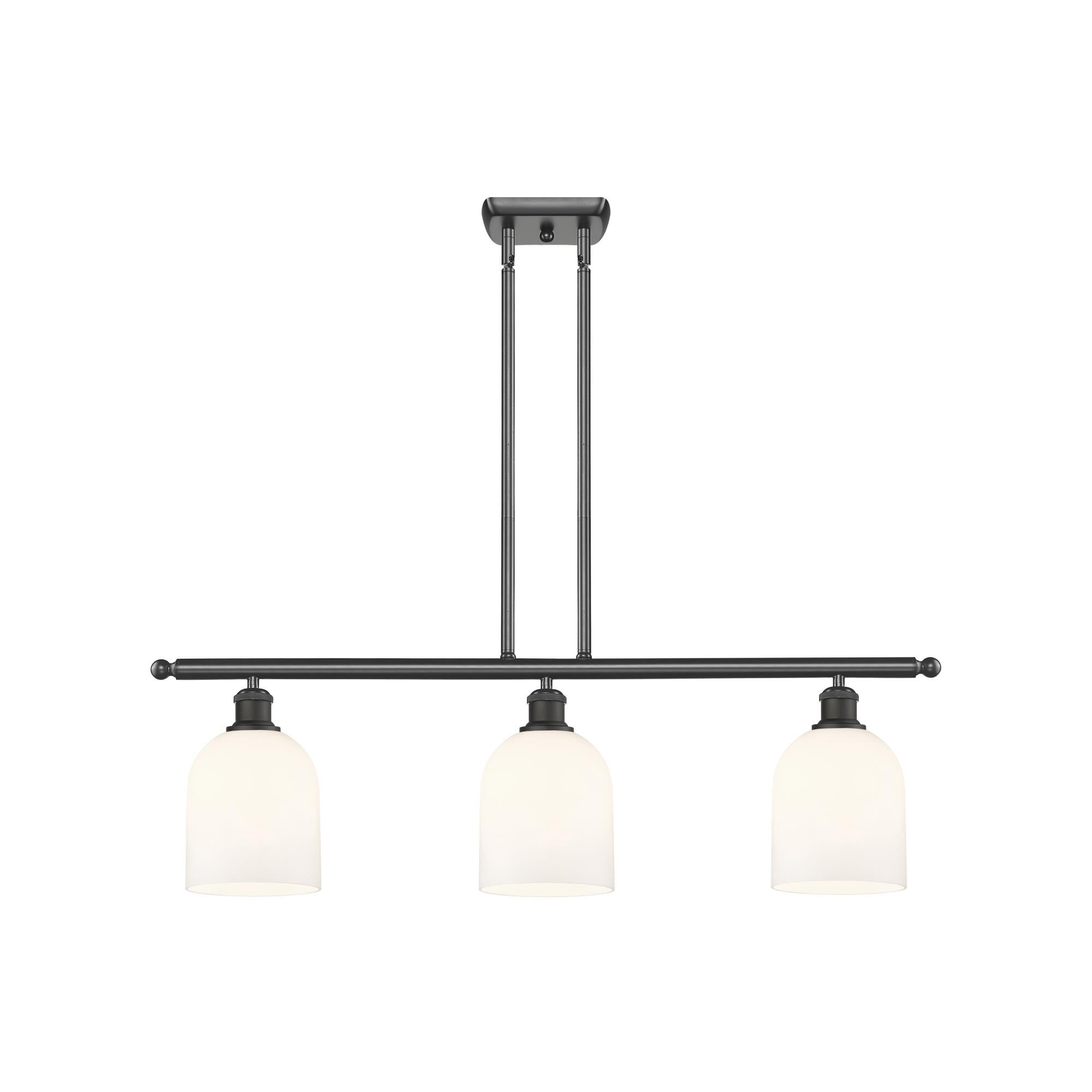 Shown in Oil Rubbed Bronze finish and Gloss White glass