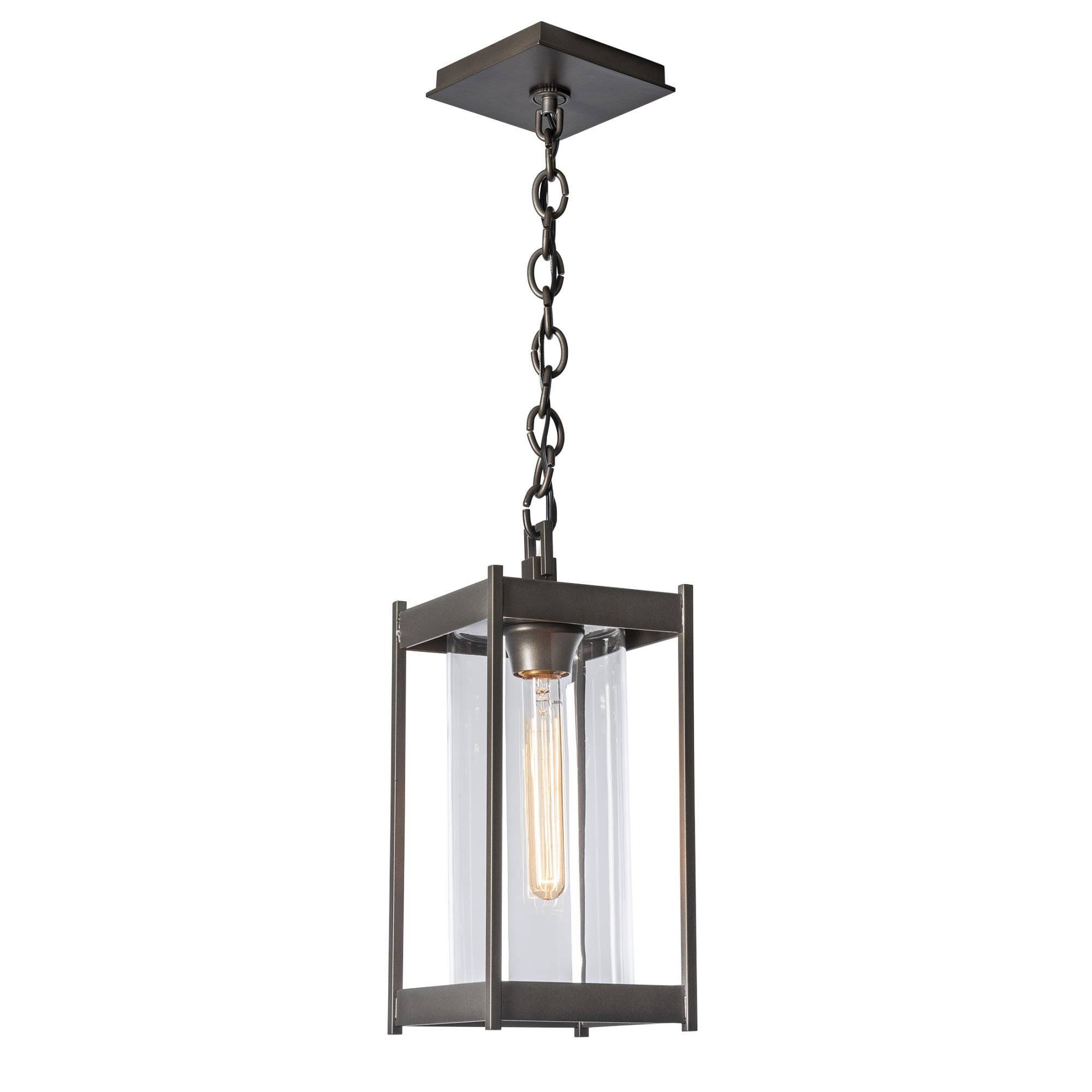 Hubbardton Forge Cela 14 Inch Tall Outdoor Hanging Lantern