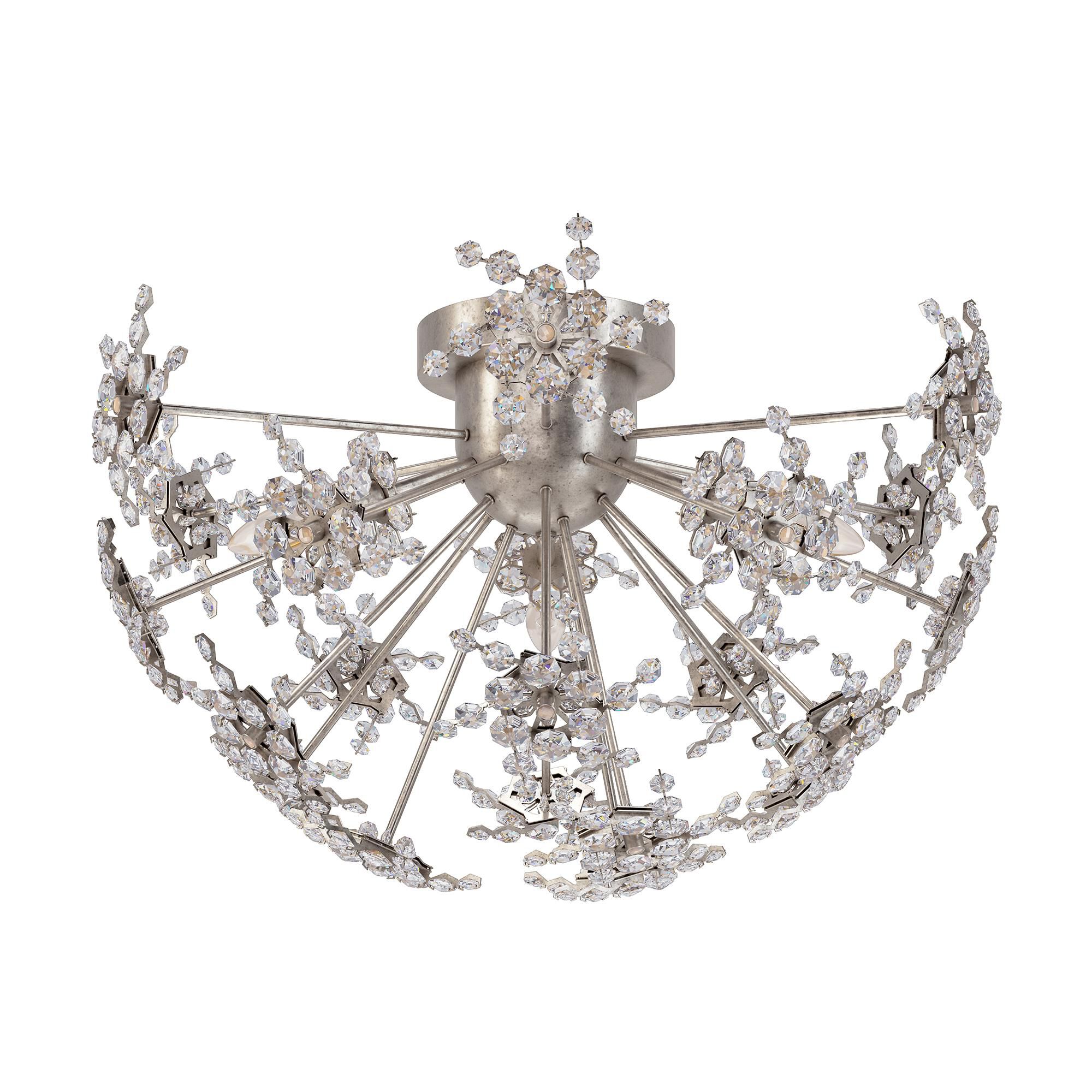 Esteracae 25 Inch Semi Flush Mount by Schonbek
