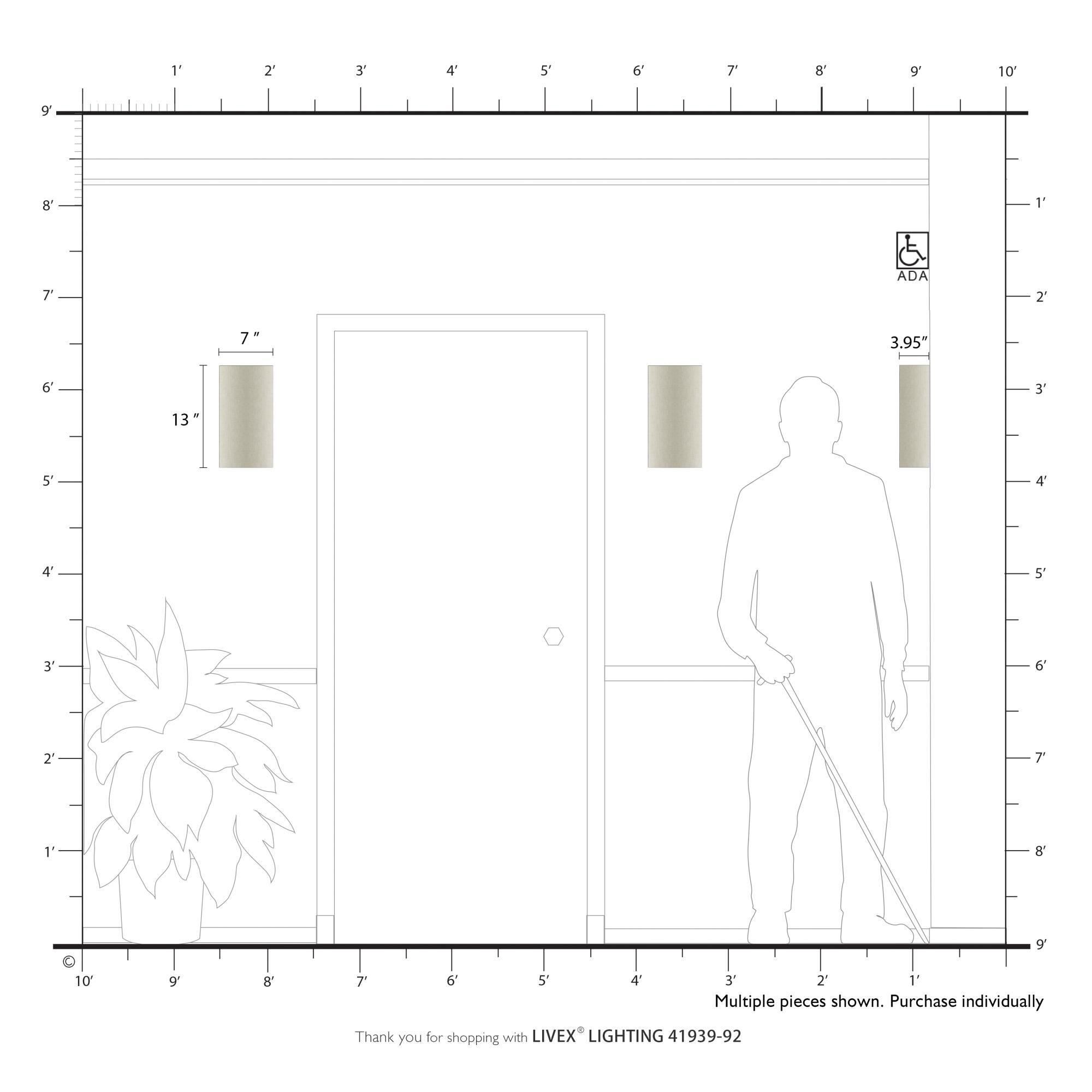 Shown in English Bronze finish and Hand Crafted Oatmeal Color Fabric with White Color Inside shade