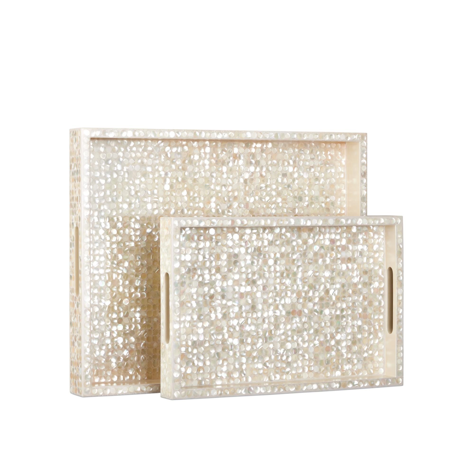 Gerri Dot Tray by Currey and Company