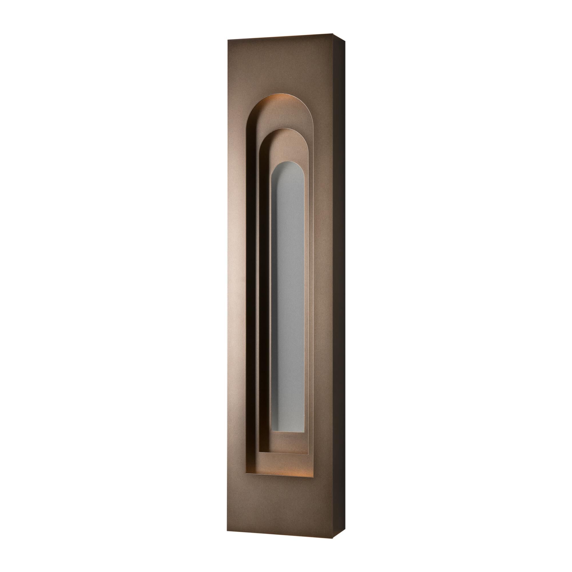 Procession 40 Inch Tall 2 Light Outdoor Wall Light by Hubbardton Forge