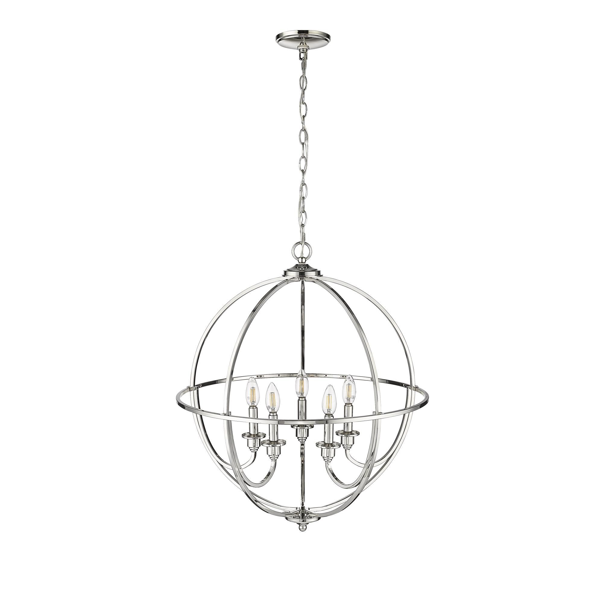 Shown in Polished Nickel finish