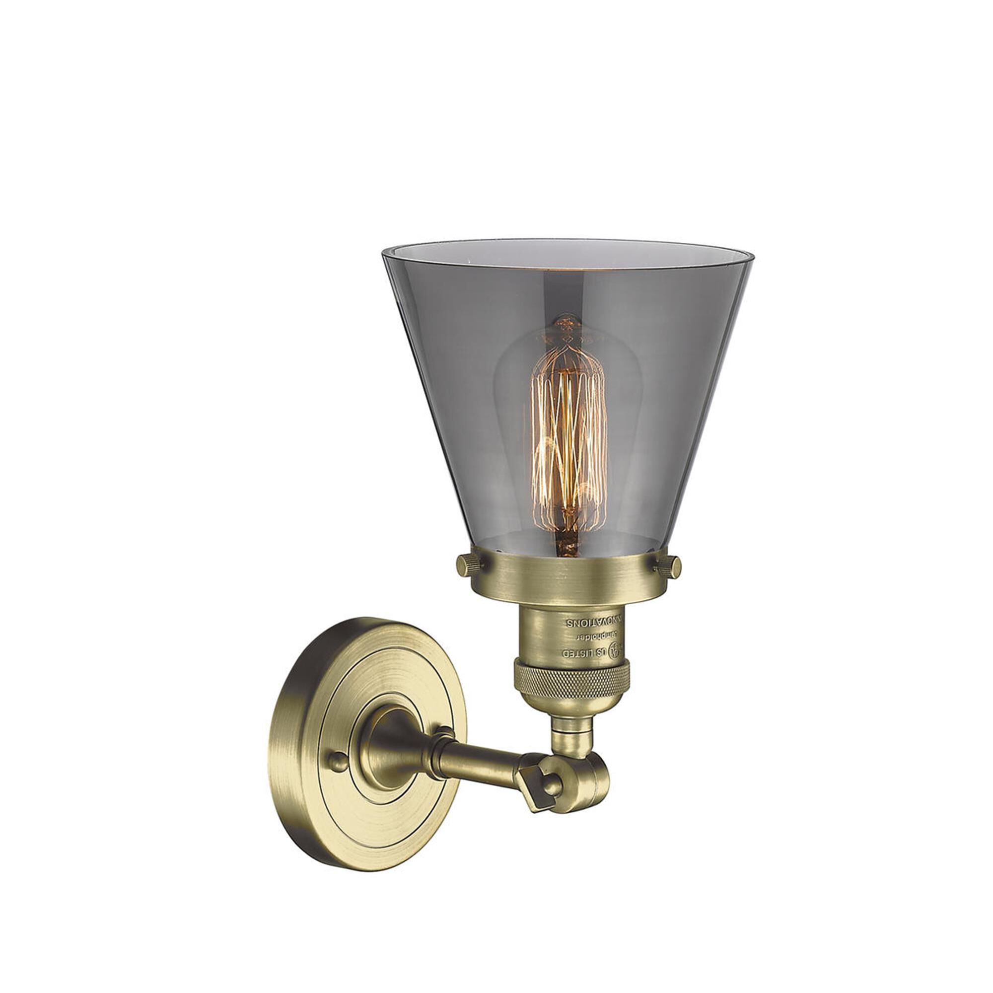 Bruno Marashlian Small Cone 10 Inch Wall Sconce by Innovations Lighting