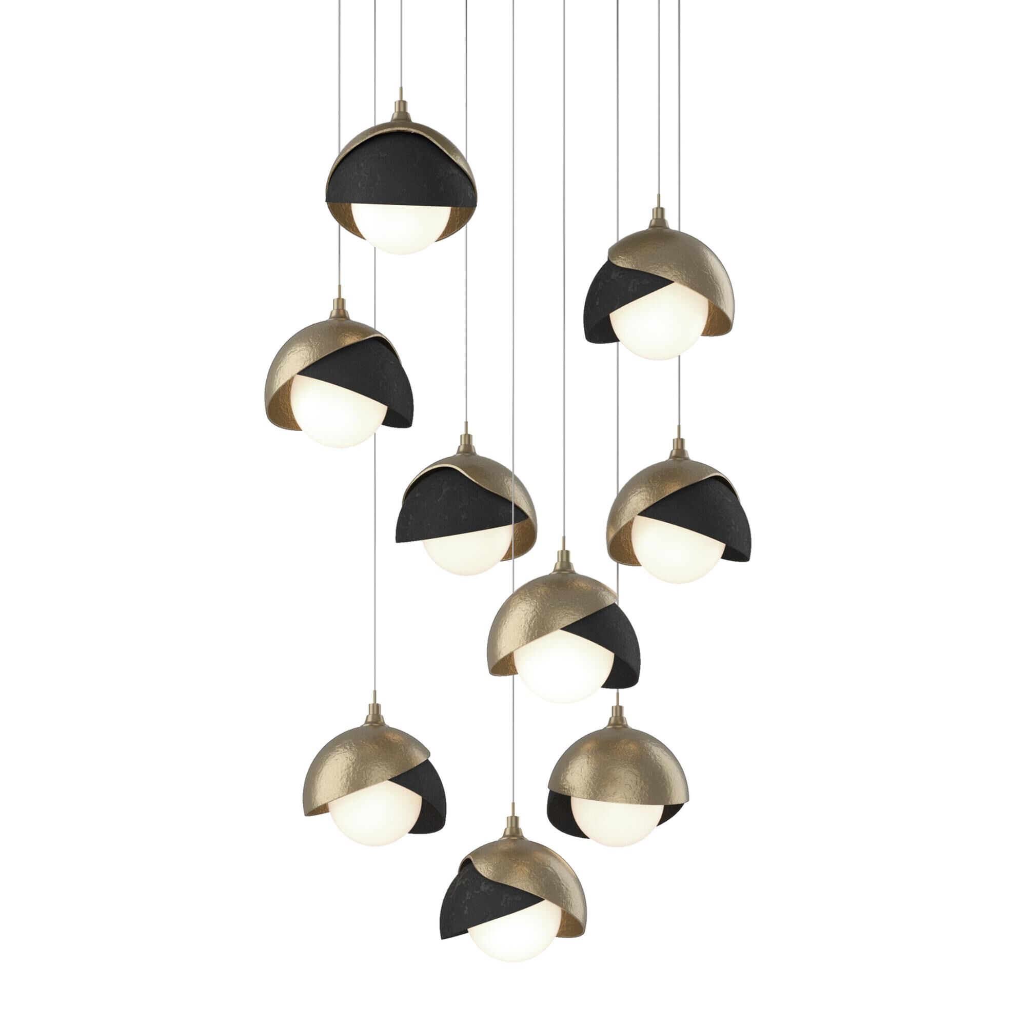Brooklyn 20 Inch 9 Light Multi Light Pendant,