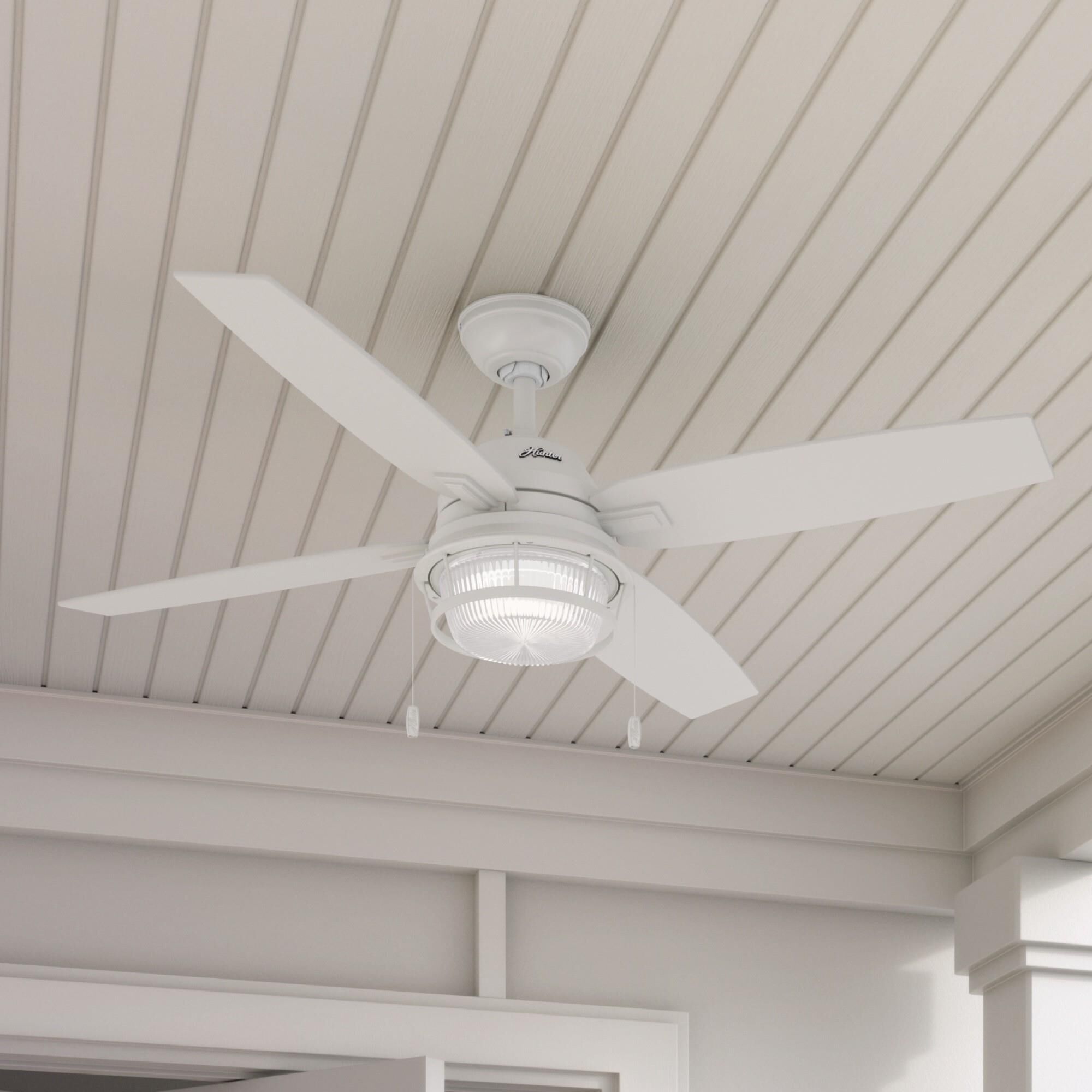 Ocala 52 Inch Ceiling Fan with Light Kit by Hunter Fan