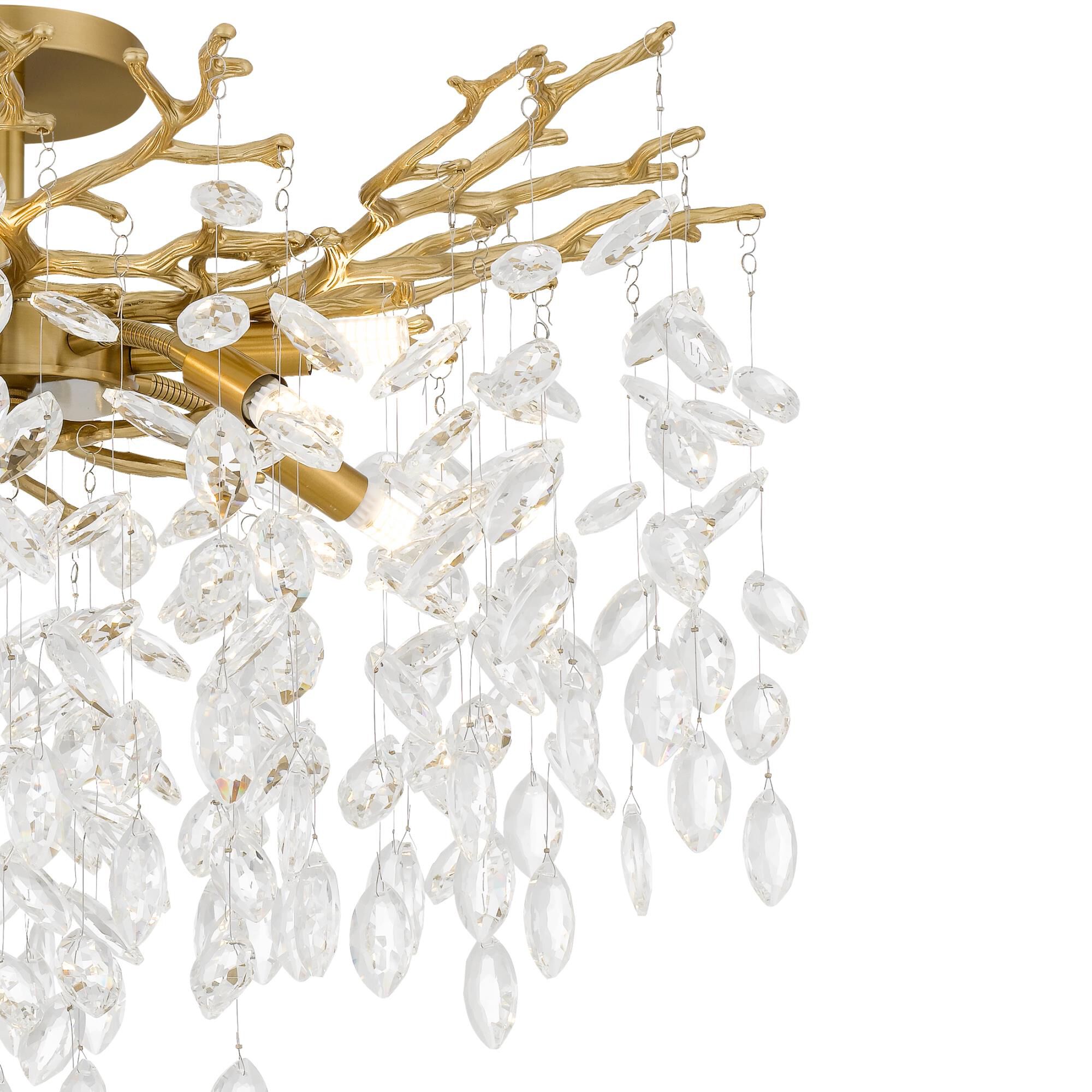 Isobel Semi Flush Mount by Quoizel
