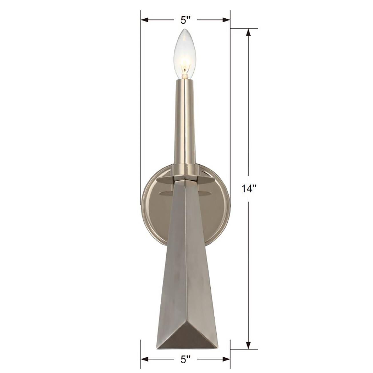 Crystorama Palmer 14 Inch Wall Sconce