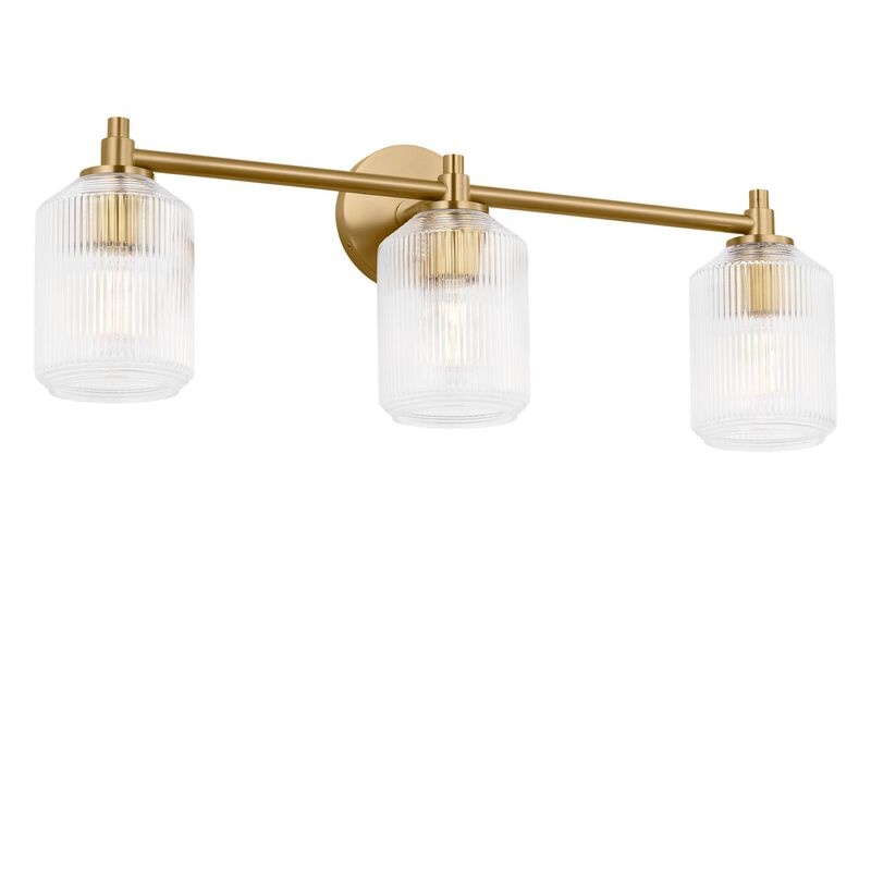 Chapman & Myers Barstow 26 Inch 3 Light Bath Vanity Light by Visual Comfort Studio