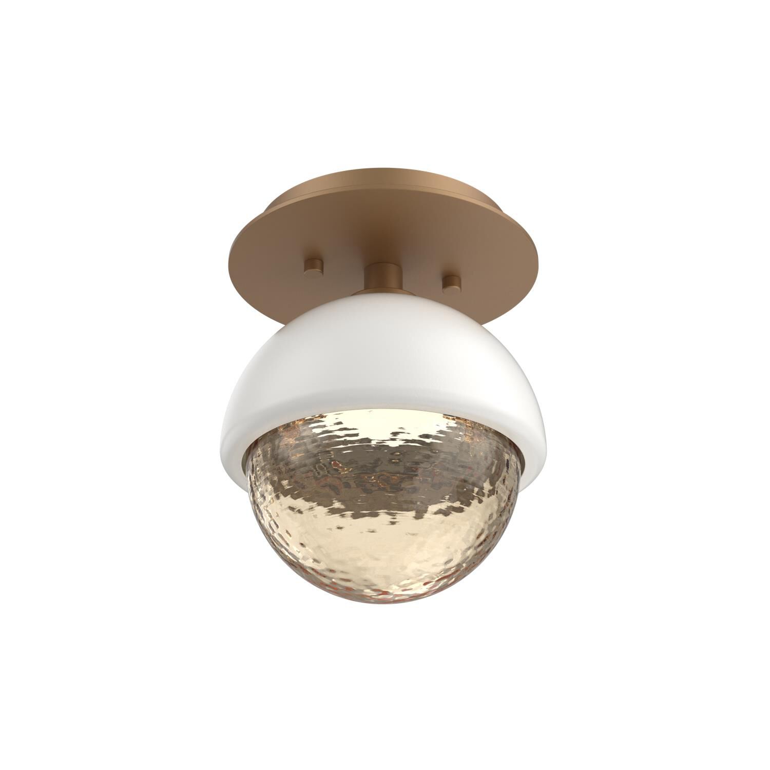 Levi Wilson Cabochon 6 Inch Flush Mount by Hammerton Studio