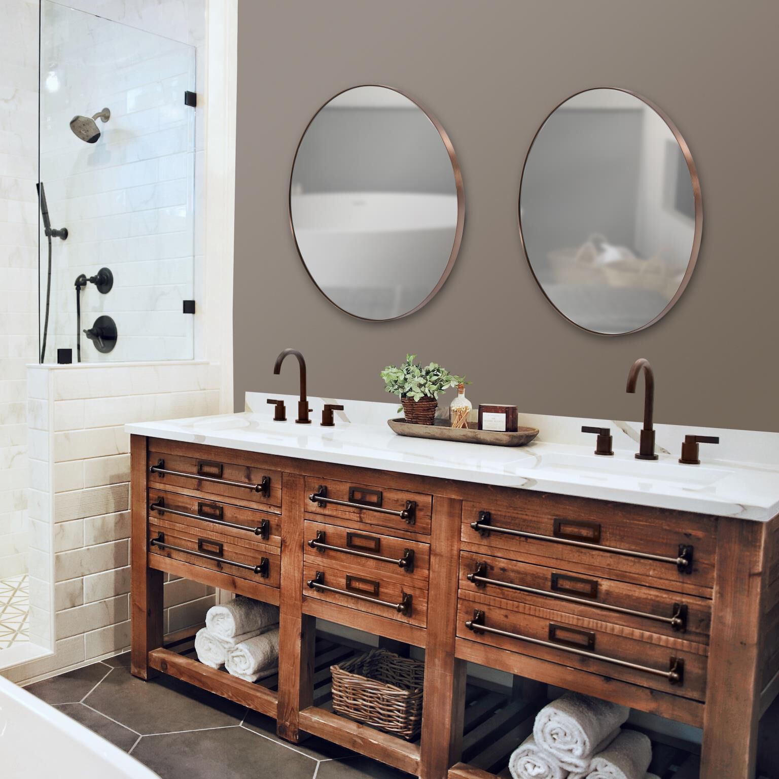 The Van Buren Decorative Mirror by Howard Elliott Collection