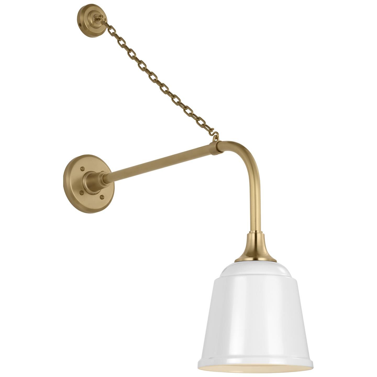 Thomas O'Brien Academy Barn Light 32 Inch Outdoor Wall Light by Visual Comfort Signature Collection