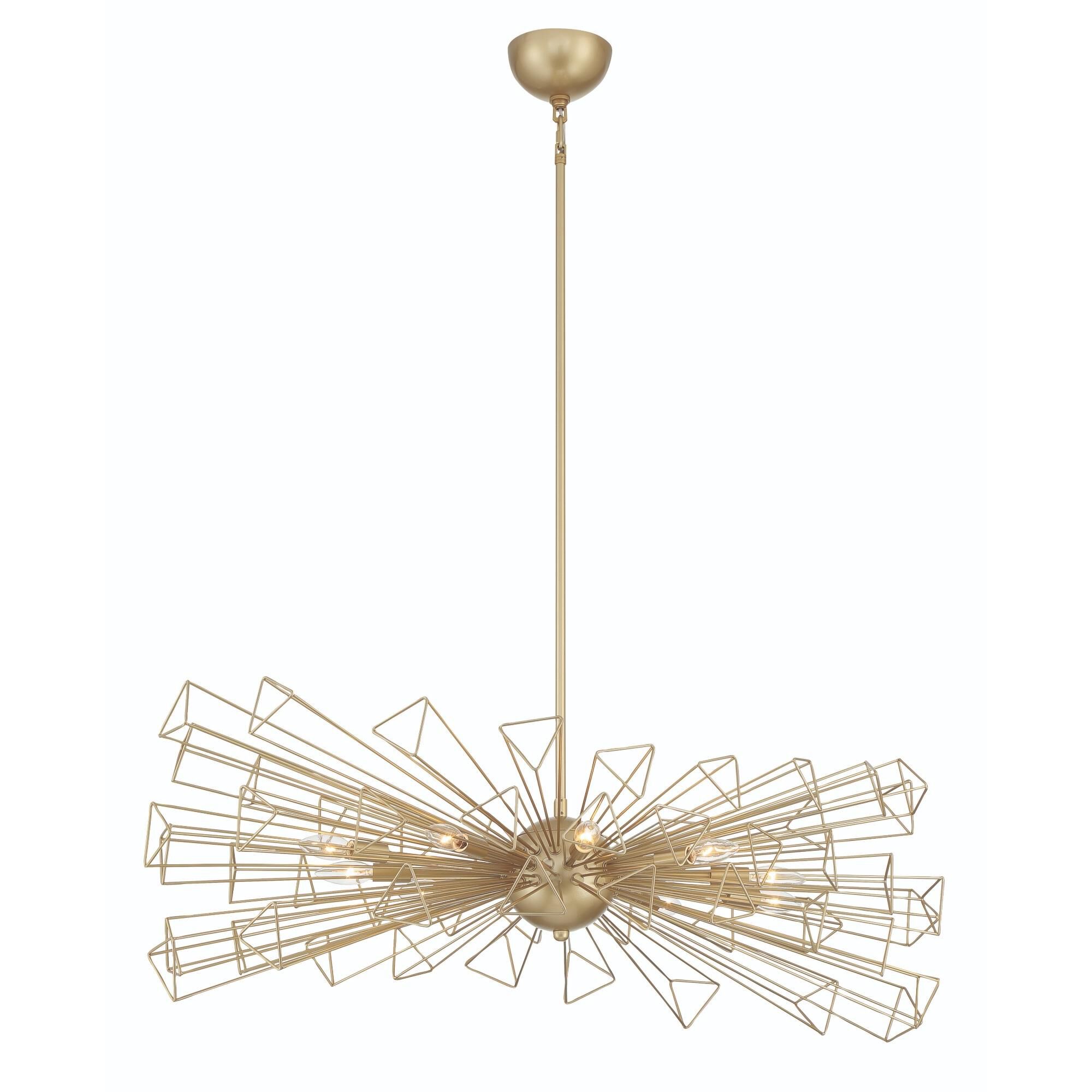 Dendelio Medium Linear Chandelier,
