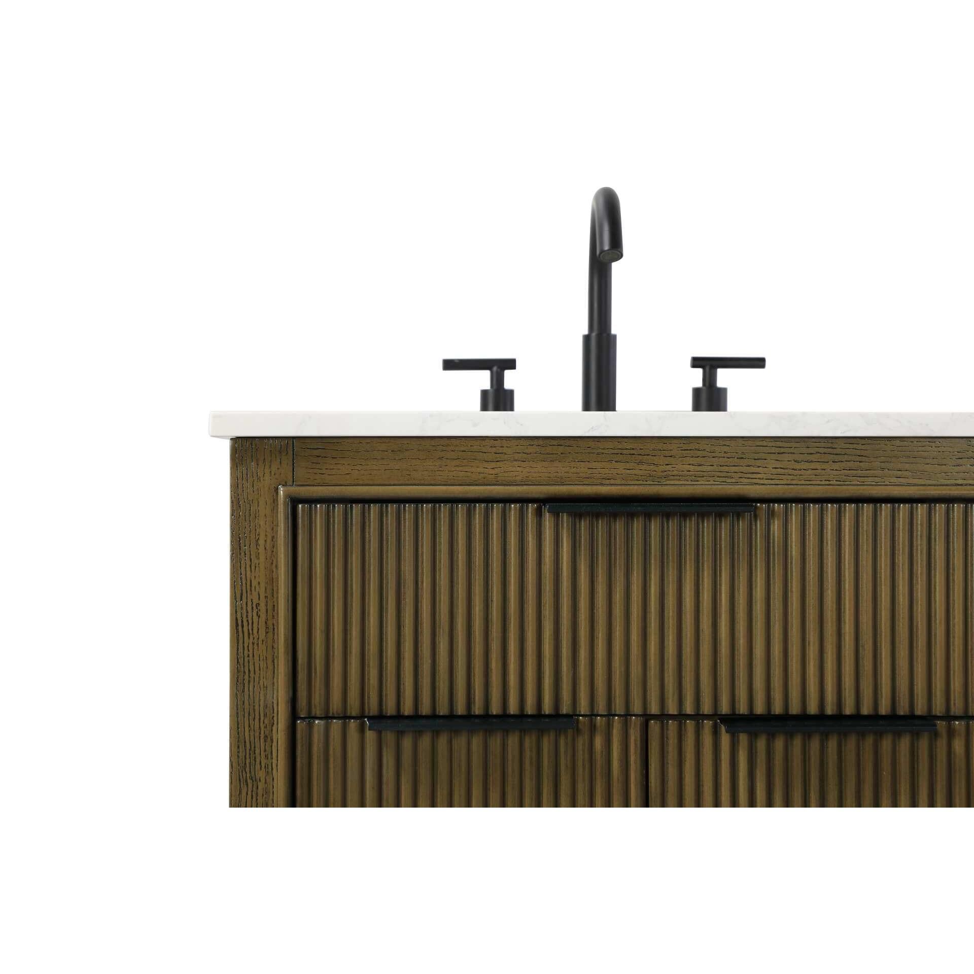 Langston 60 Inch Bath Vanity by Elegant Decor