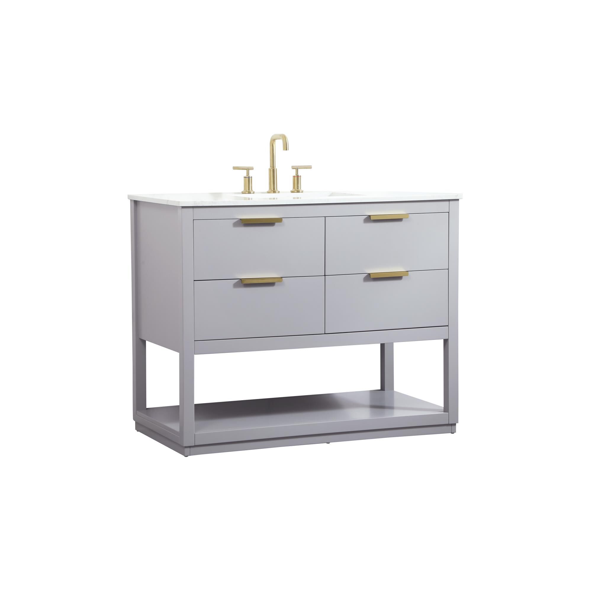 Shown in Grey finish