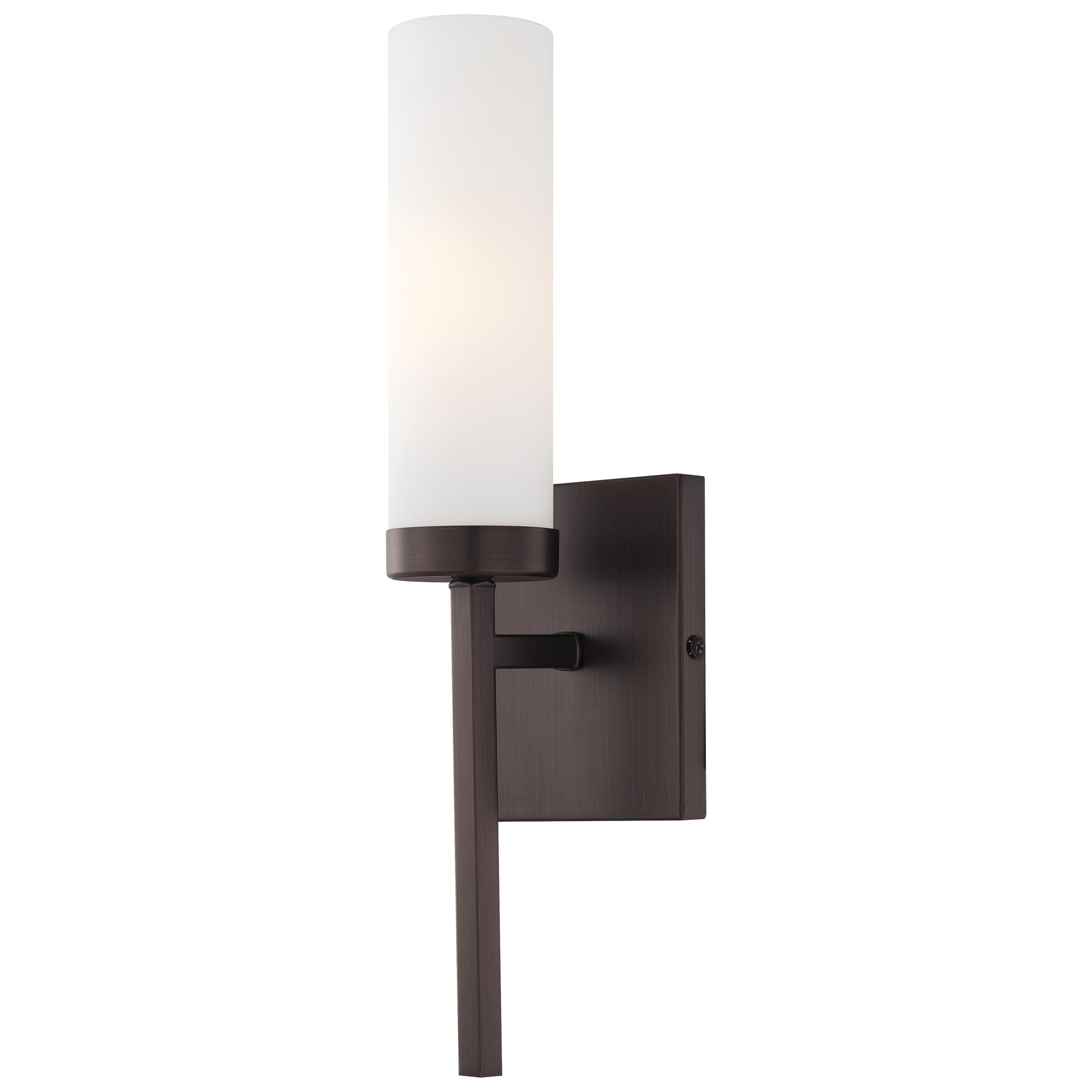 Shown in Copper Bronze Patina finish and Etched Opal glass