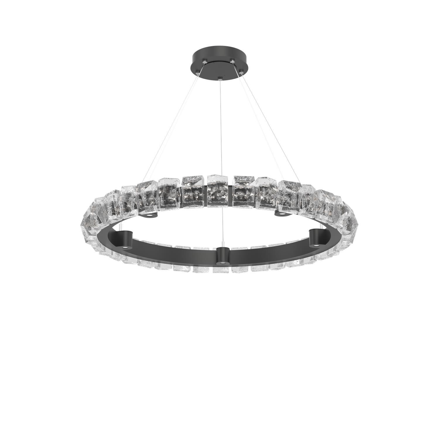 Levi Wilson Tessera 38 Inch Chandelier by Hammerton Studio