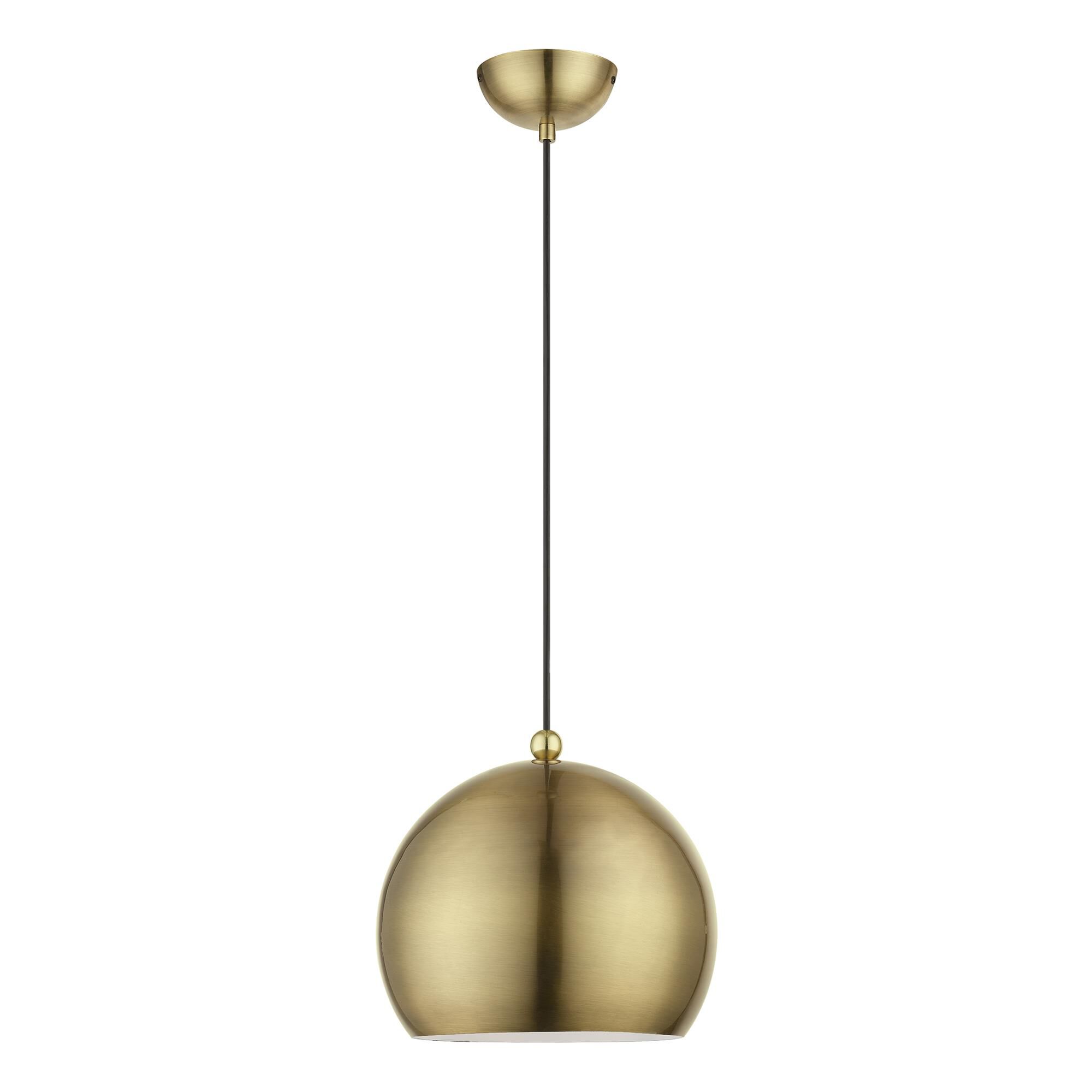Livex Lighting Stockton 11 Inch Mini Pendant