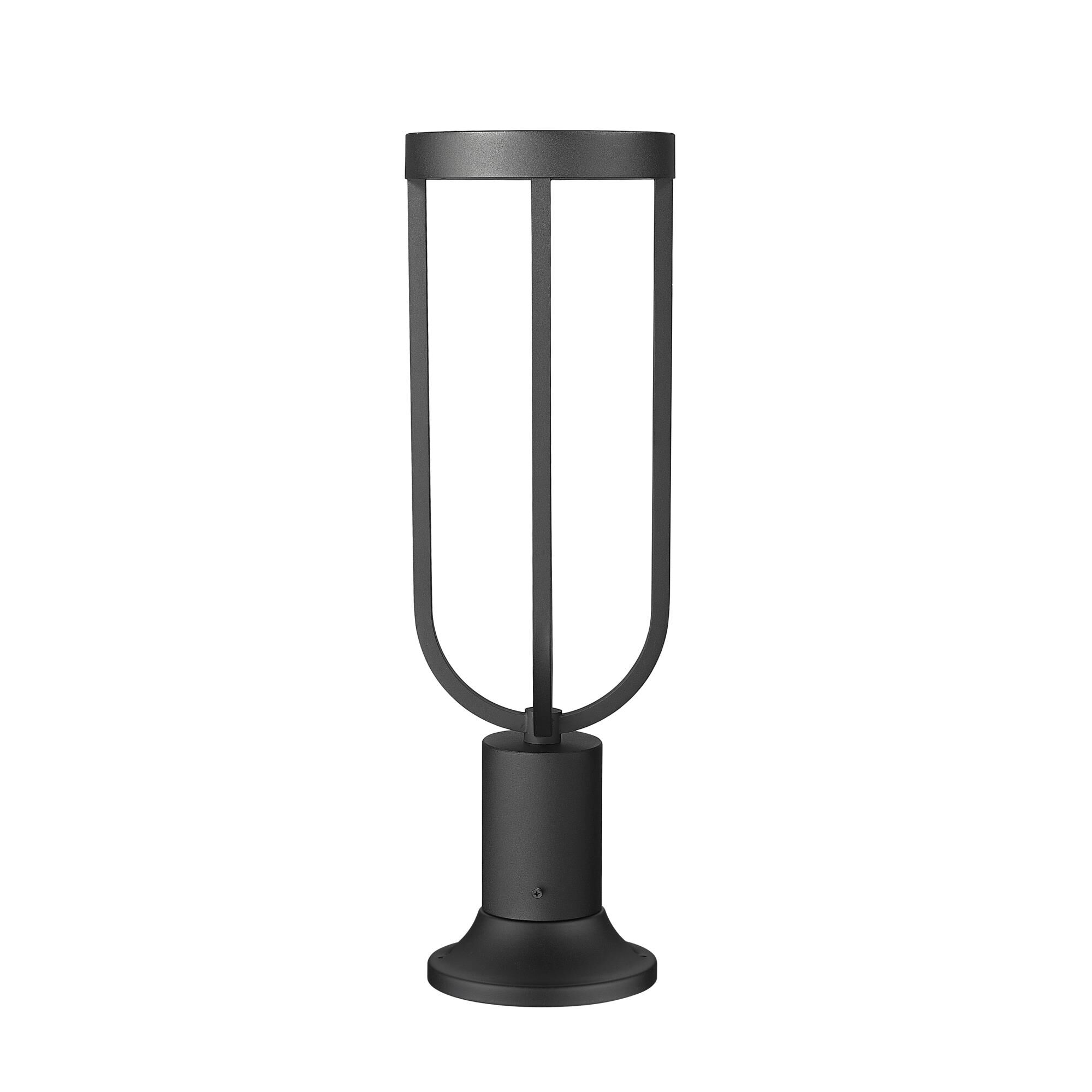 Shown in Sand Black finish and Sand Blast glass and Sand Blast shade