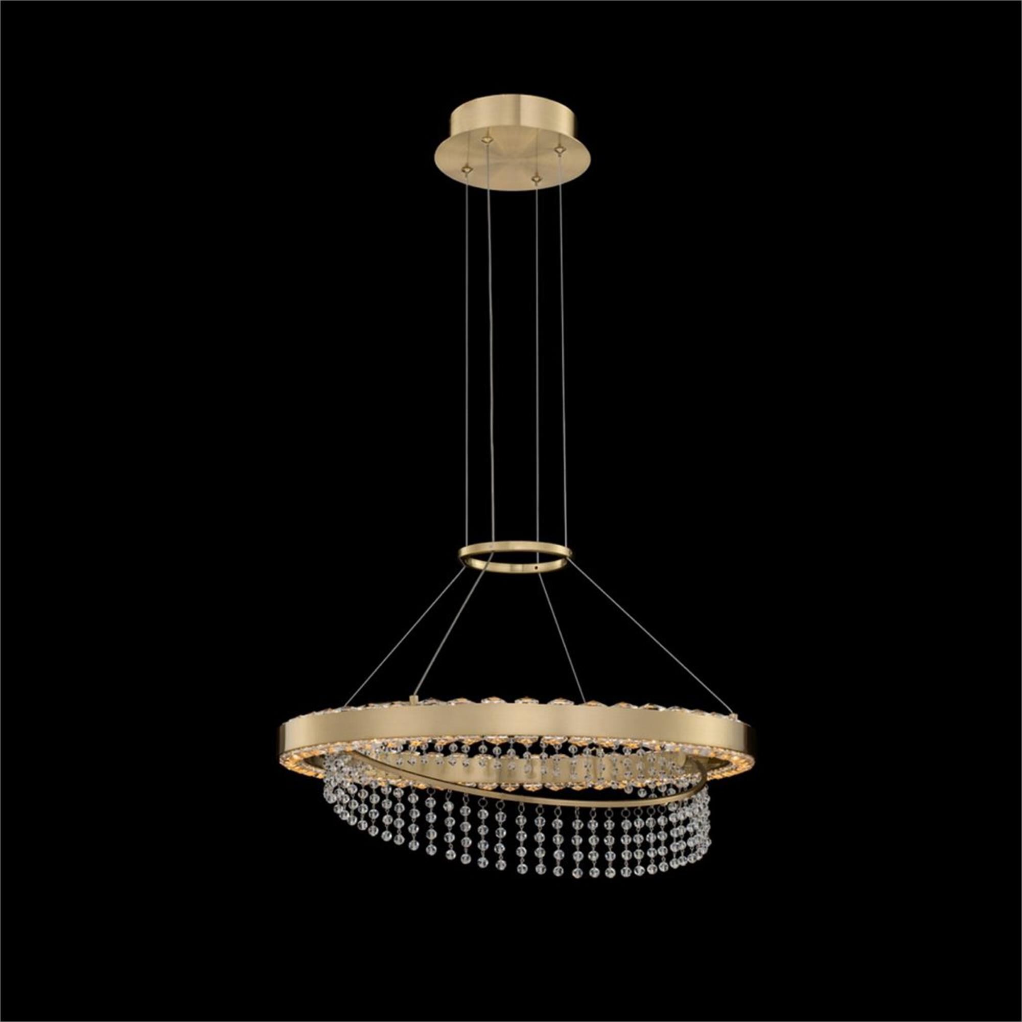 Saturno 20 Inch LED Large Pendant by Allegri - Clearance