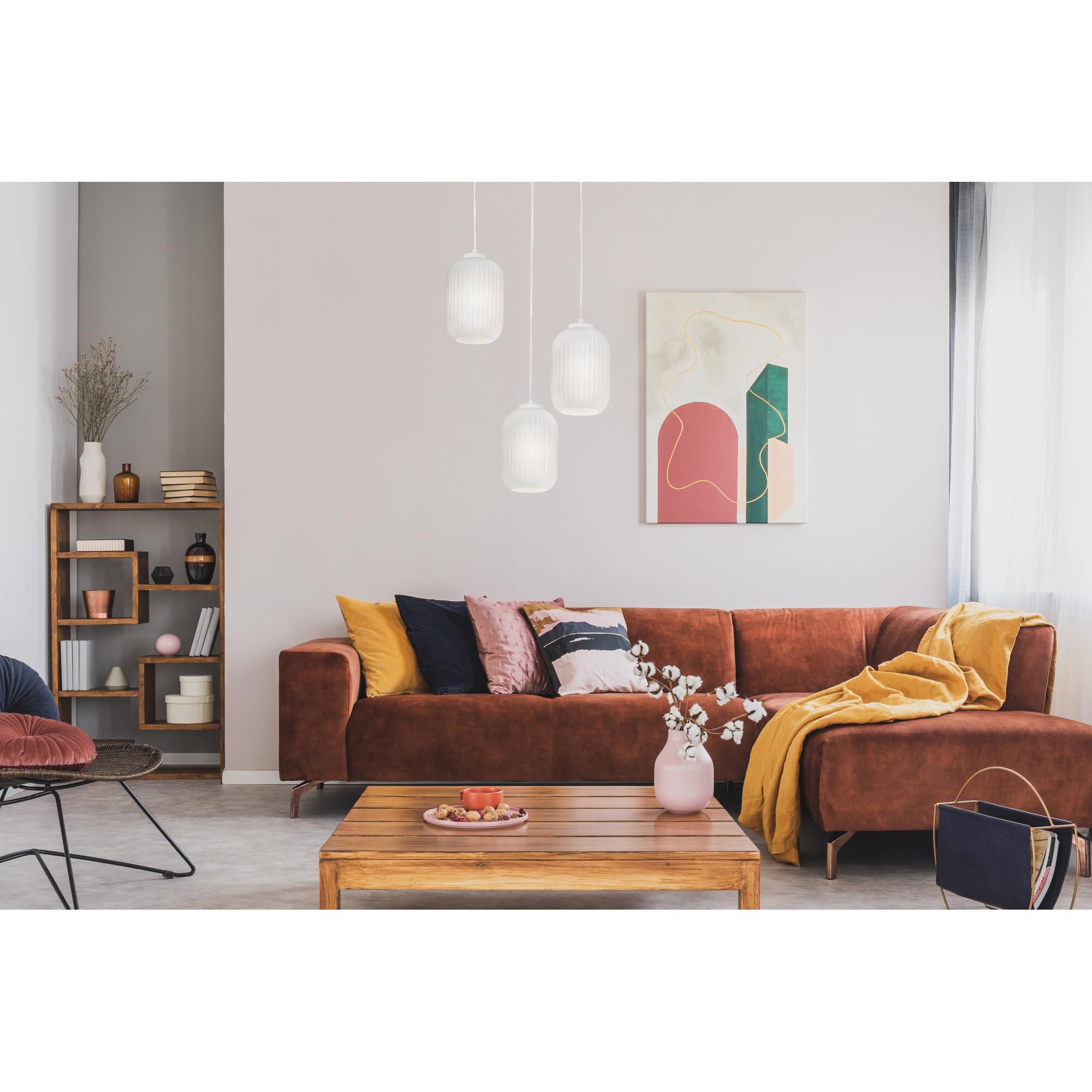 Callie 18 Inch 3 Light Multi Light Pendant by AFX Lighting