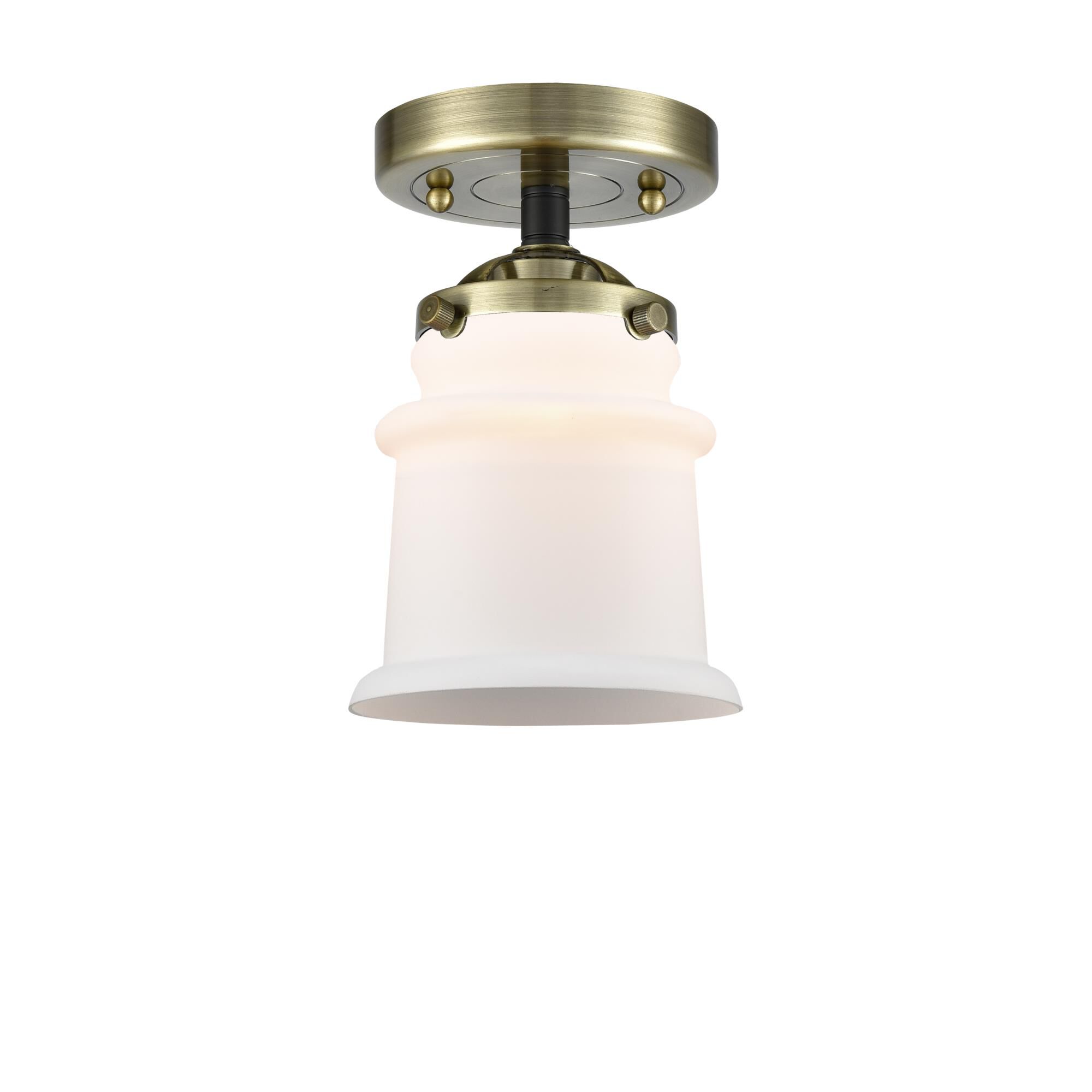 Bruno Marashlian Canton 5 Inch 1 Light Semi Flush Mount by Innovations Lighting