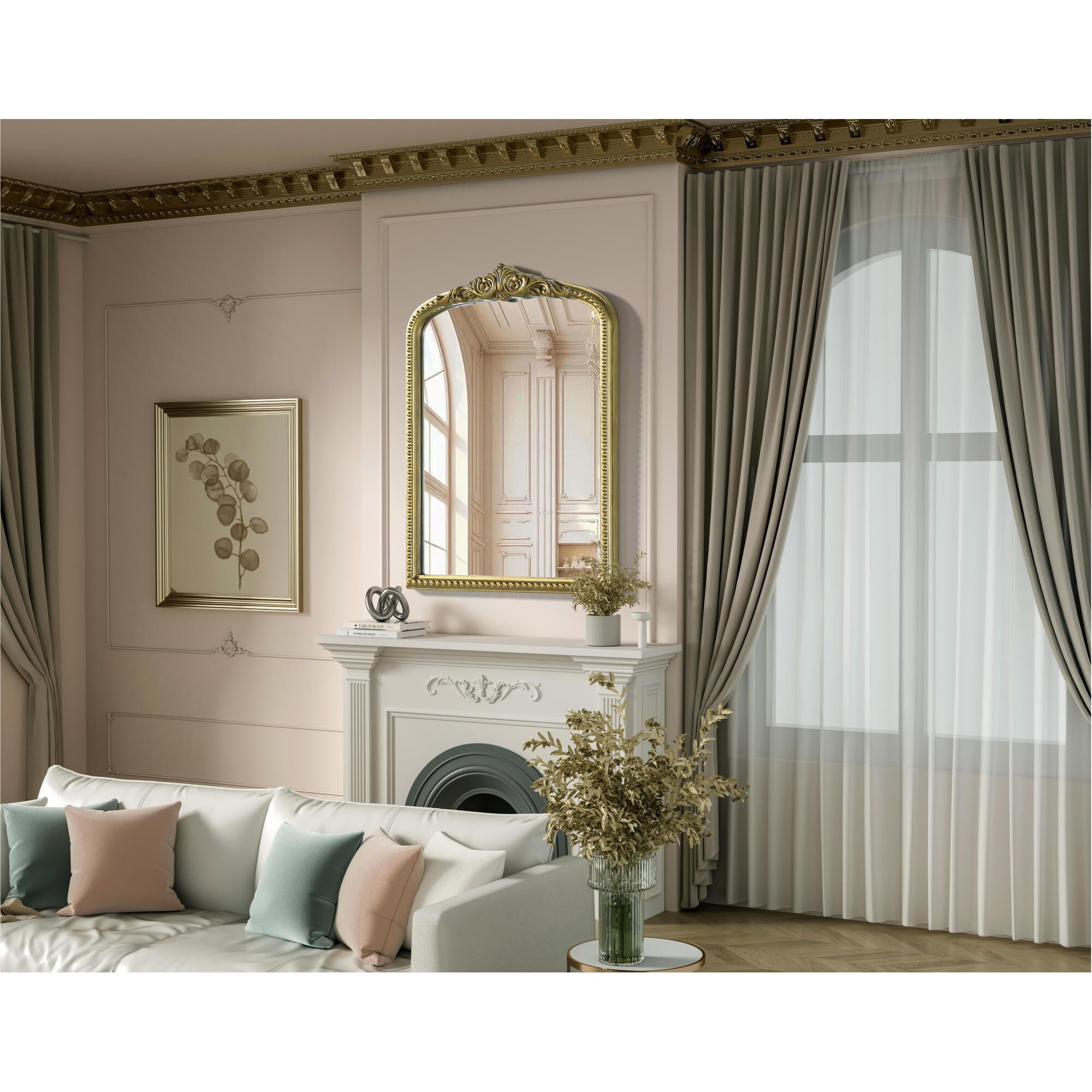 Shown in Antique Brass finish