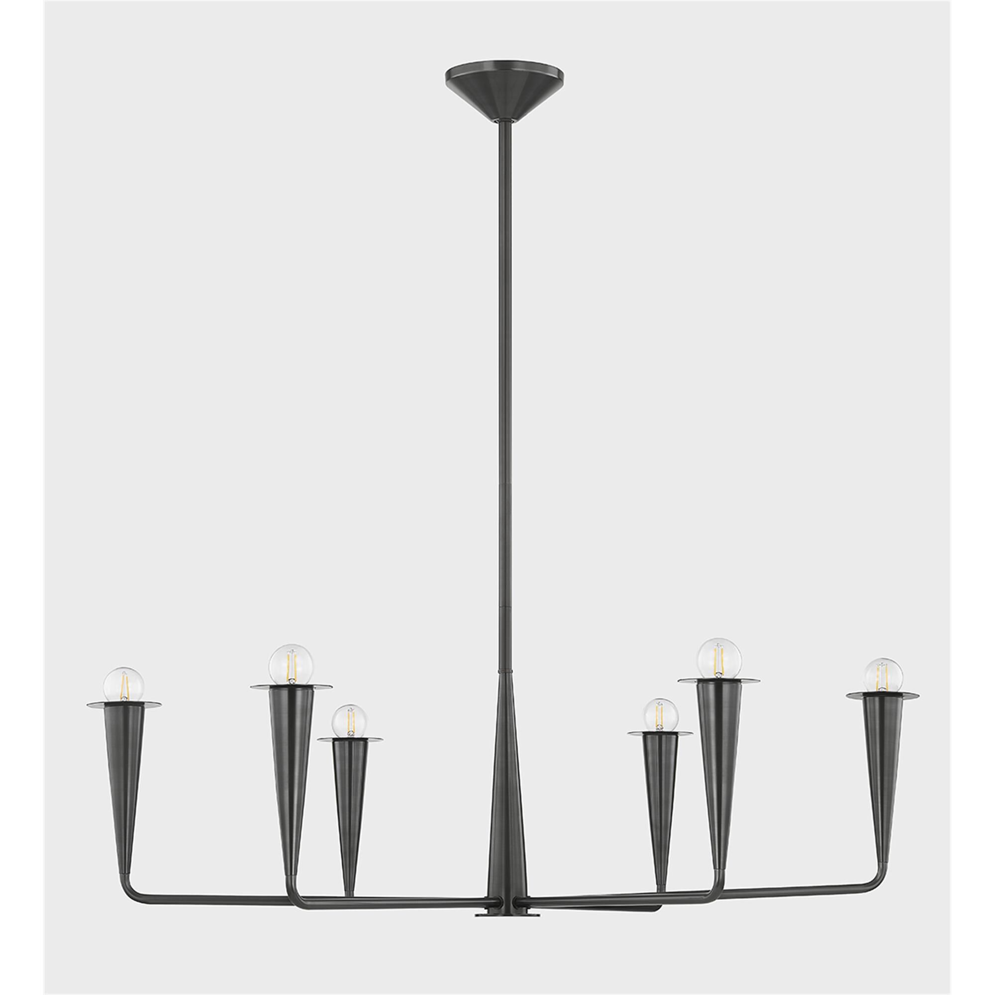 The Lifestyled Co Danna Large Chandelier,
