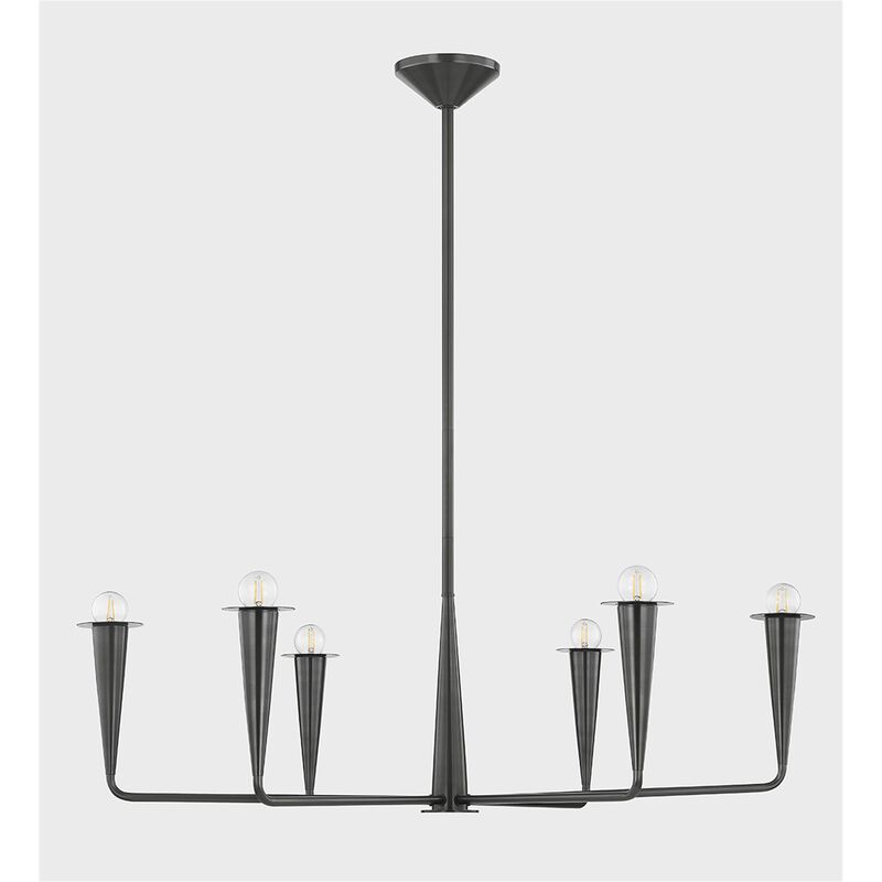 The Lifestyled Co Danna Large Chandelier by Mitzi