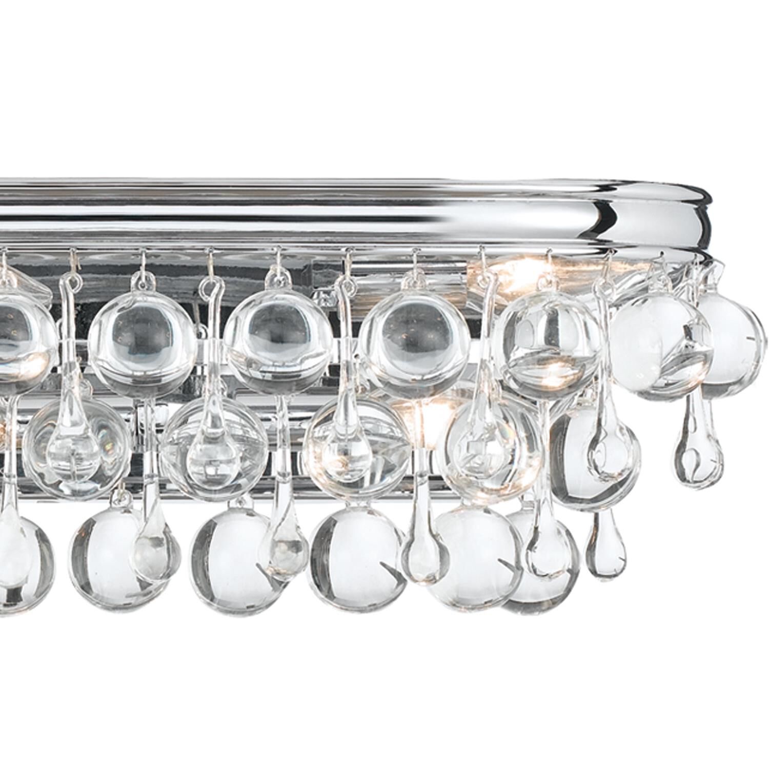 Calypso 23 Inch 6 Light Bath Vanity Light by Crystorama